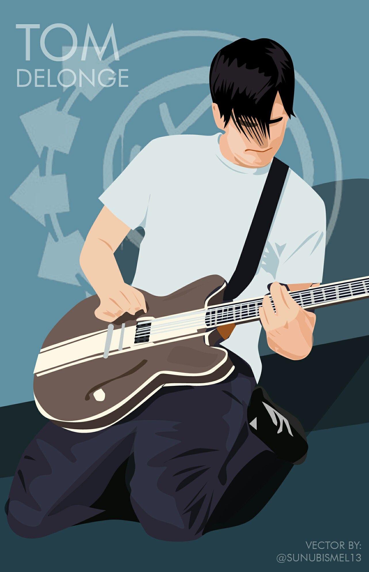1283x1988 Tom DeLonge in Vector #tomdelonge