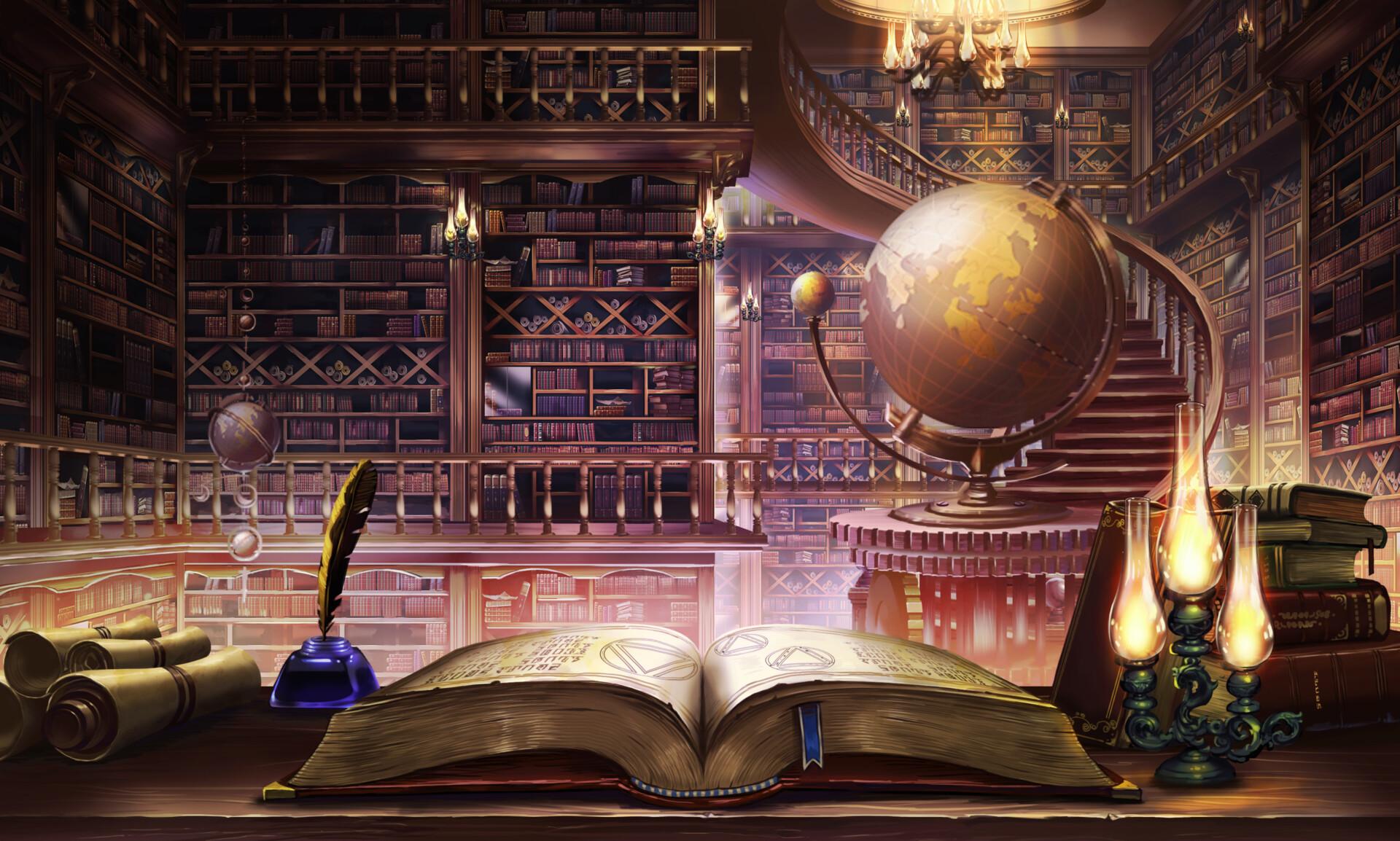 Fantasy Library Wallpapers - Top Free Fantasy Library Backgrounds