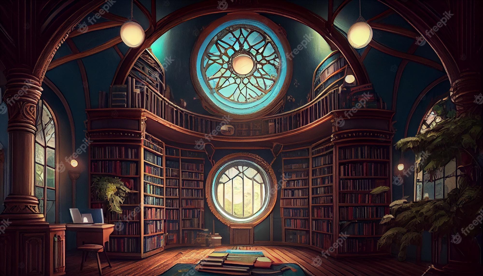 Fantasy Library Wallpapers - Top Free Fantasy Library Backgrounds 