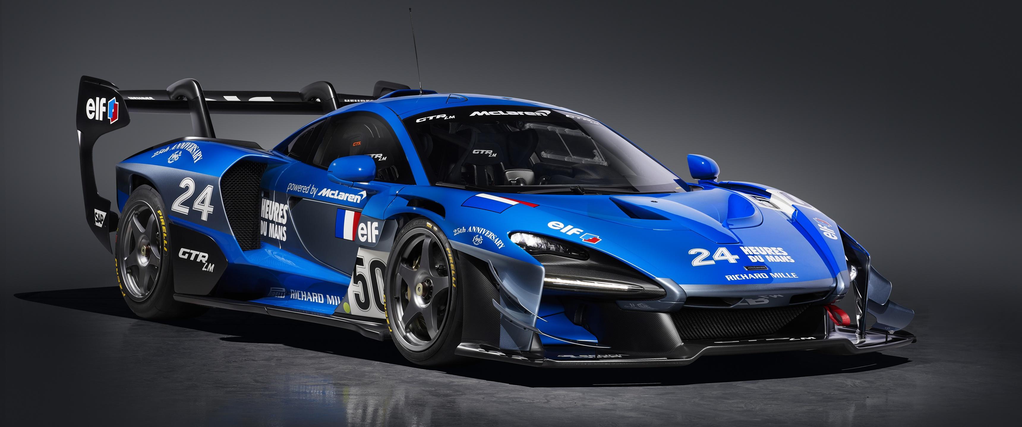 3440x1440 McLaren Senna GTR LM Wallpaper 4K