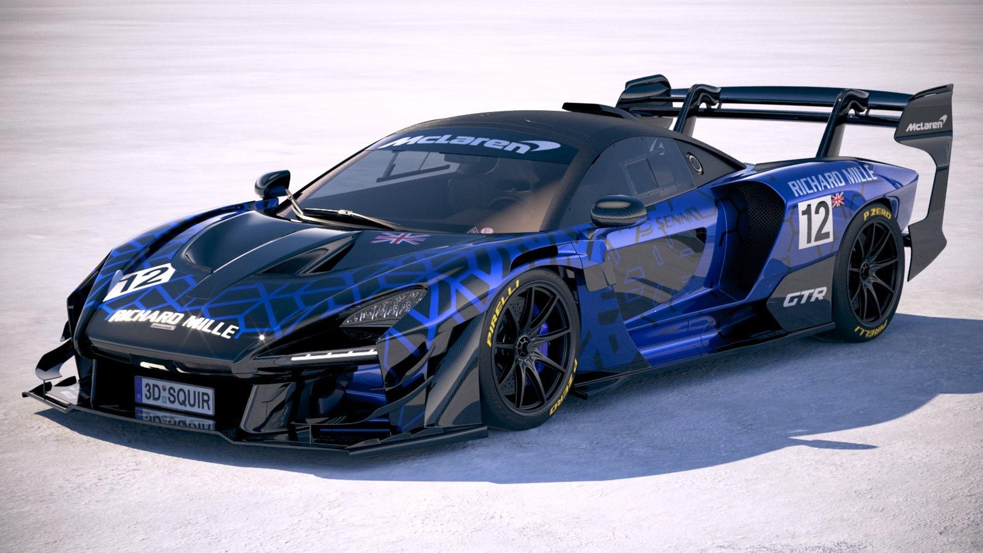 1920x1080 3D mclaren senna gtr