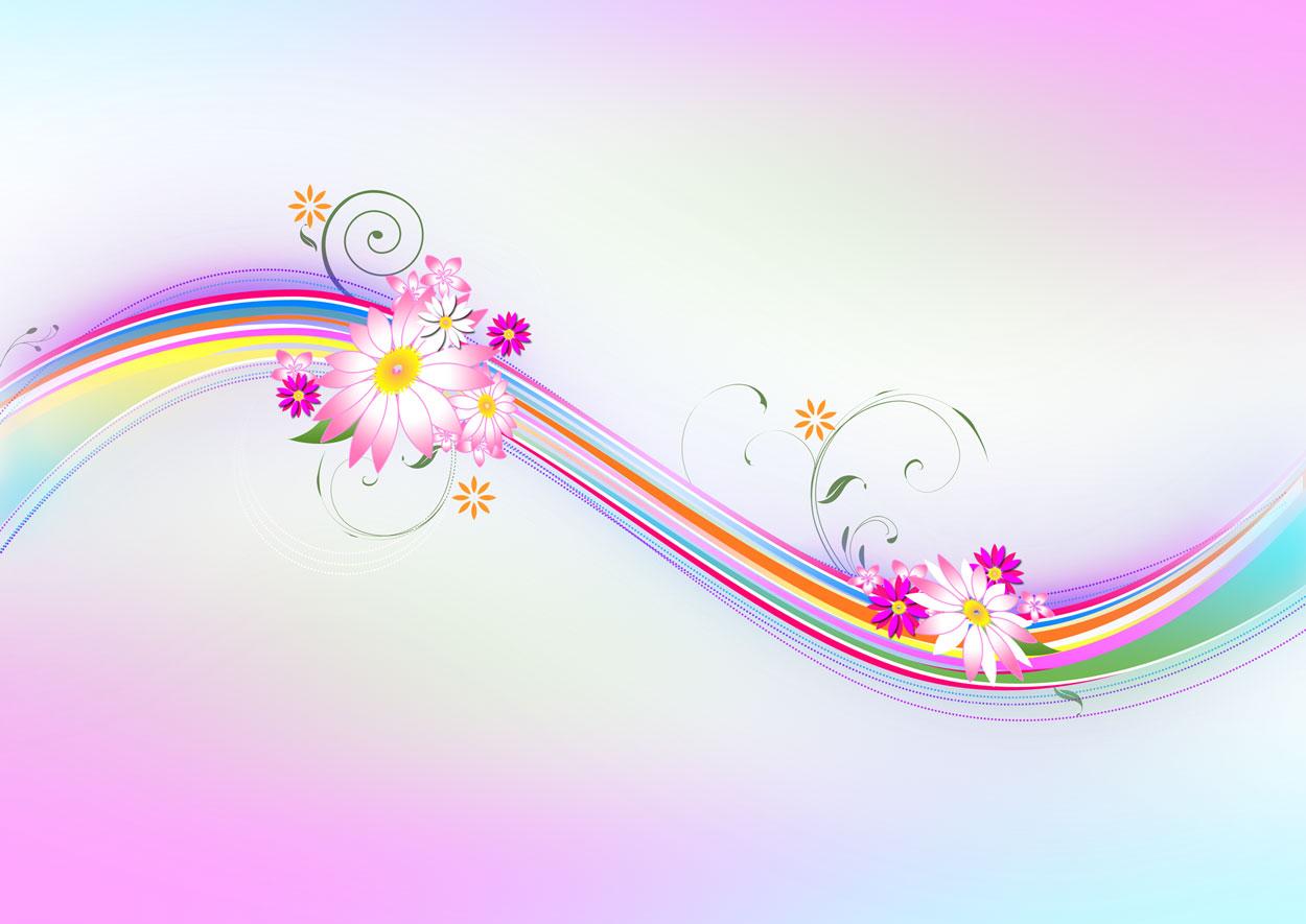 1250x885 Free download Flower Design Wallpaper