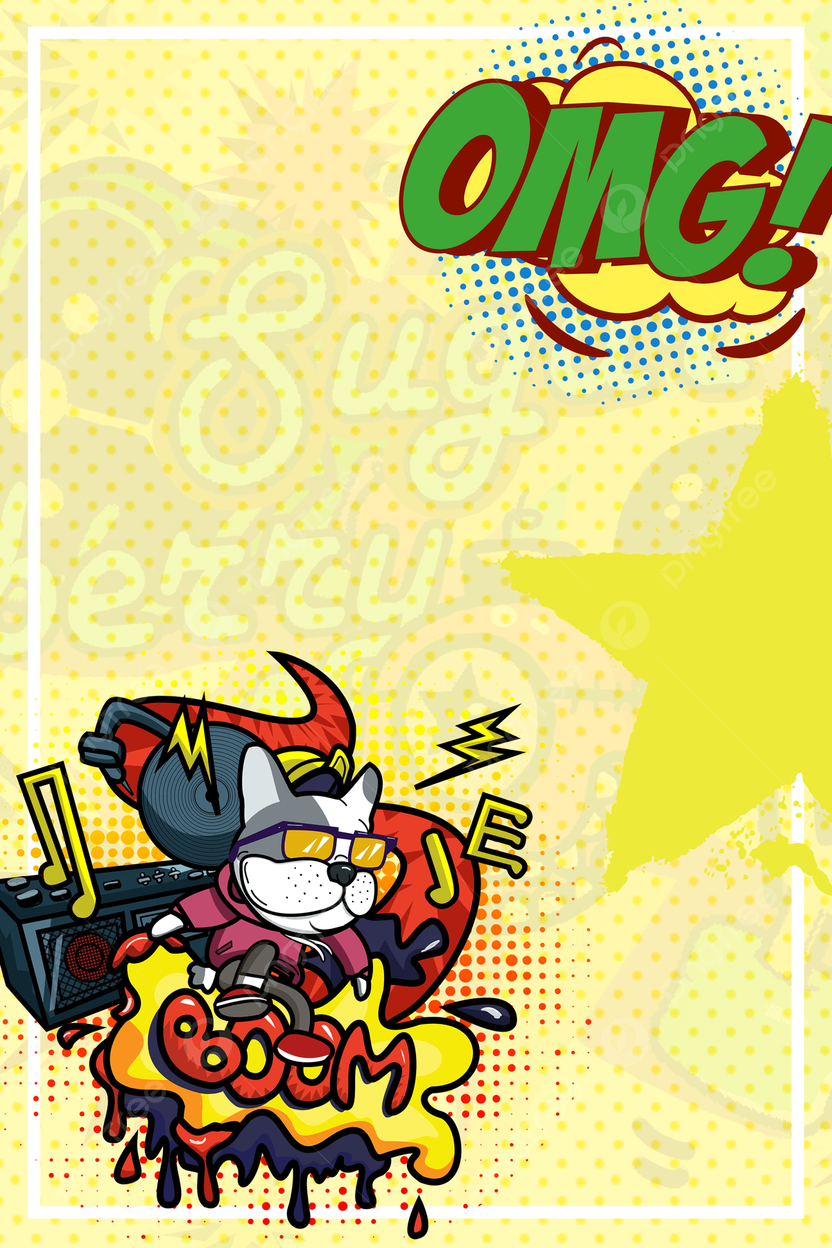 1200x1799 Anime Doodle Poster Background