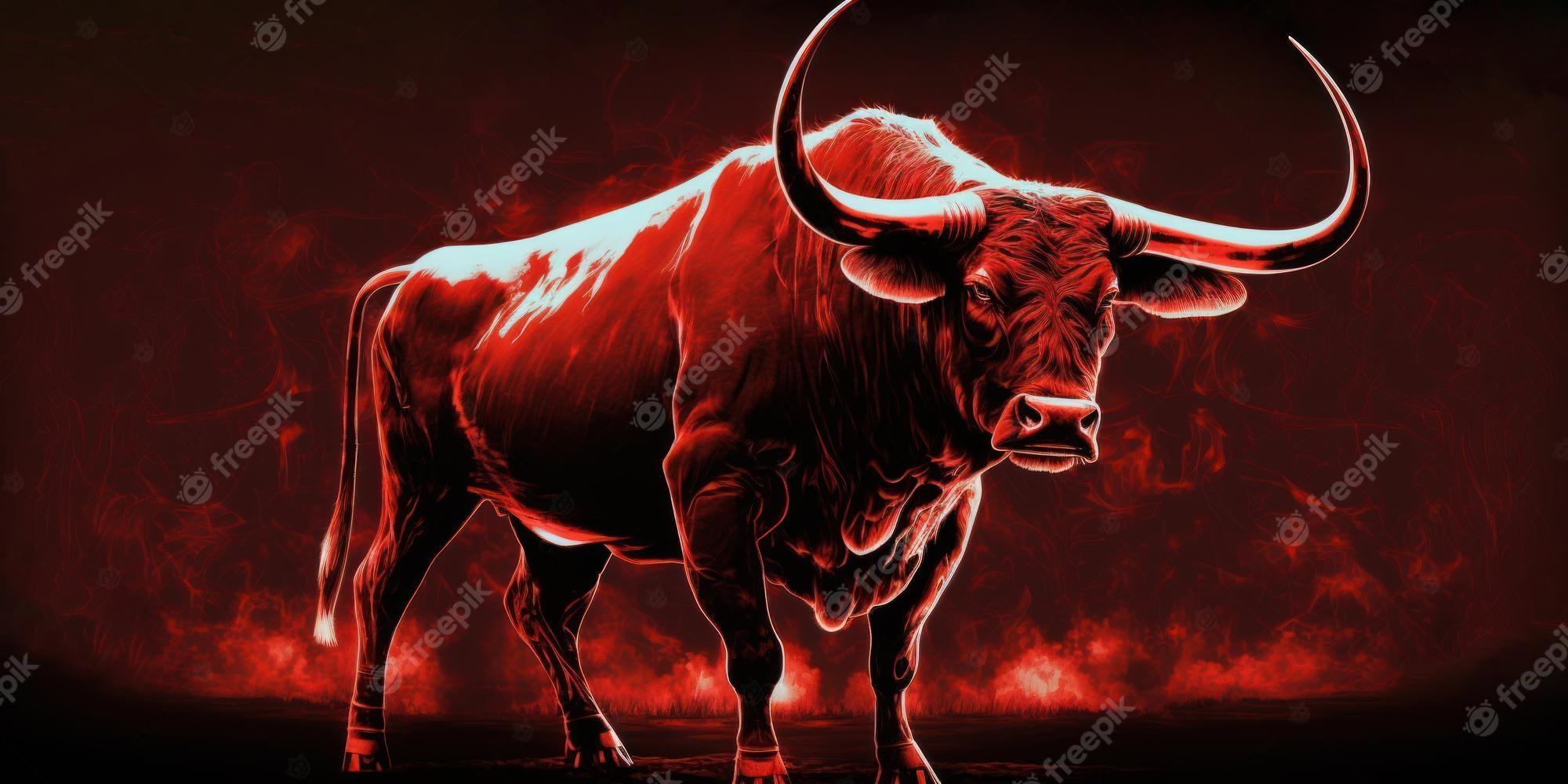 Big Bull Wallpapers - Top Free Big Bull Backgrounds - WallpaperAccess