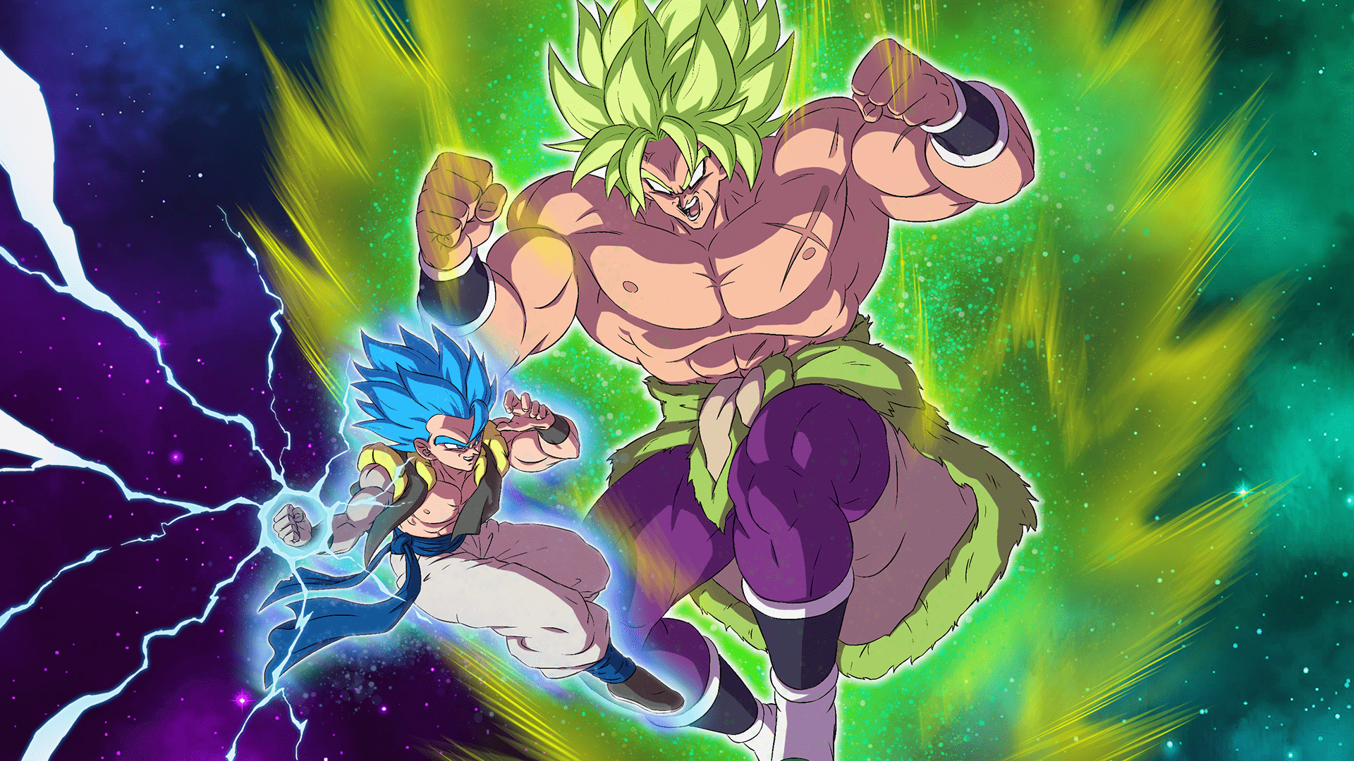 1920x1080 Gogeta vs Broly
