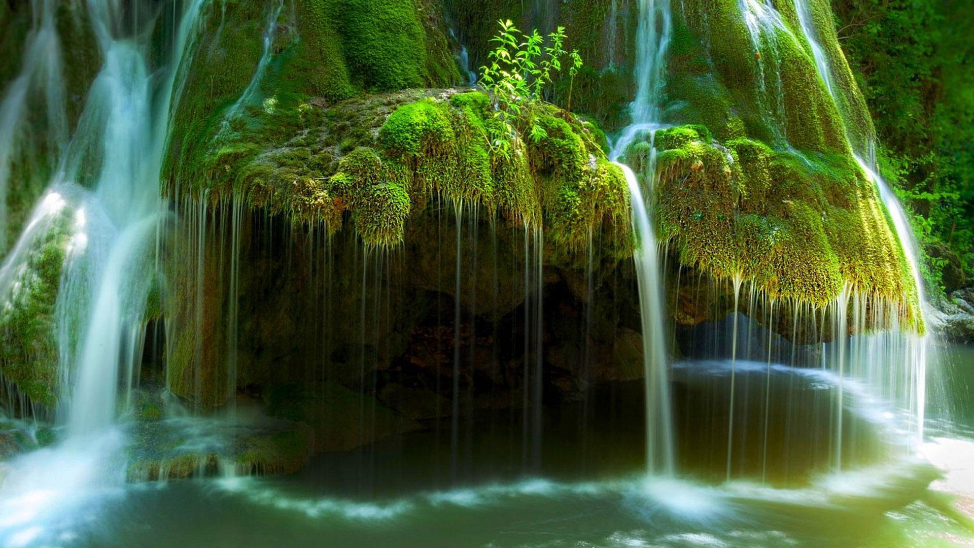 1920x1080 Waterfall In Romania River Rock With