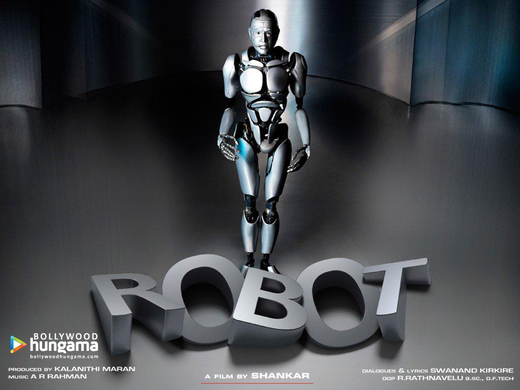1024x768 Photos Enthiran The Robot Still