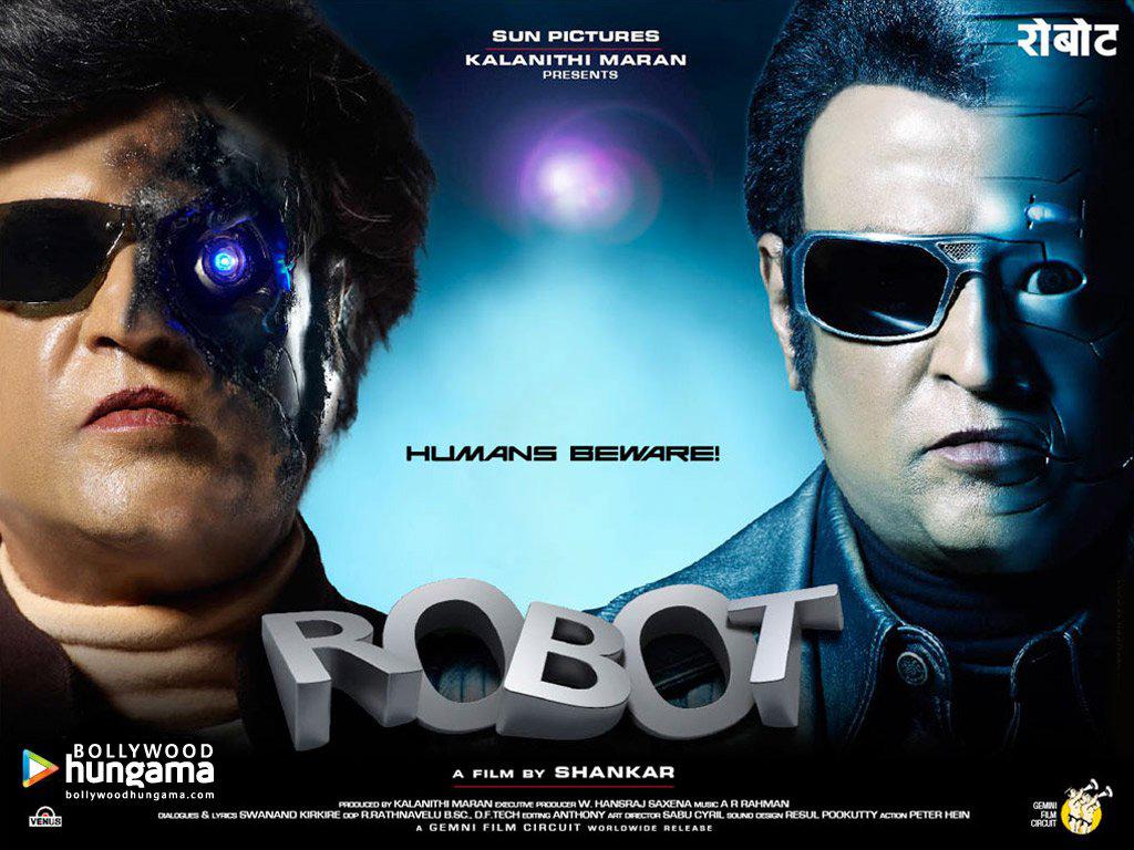 1024x768 Photos Enthiran The Robot Still