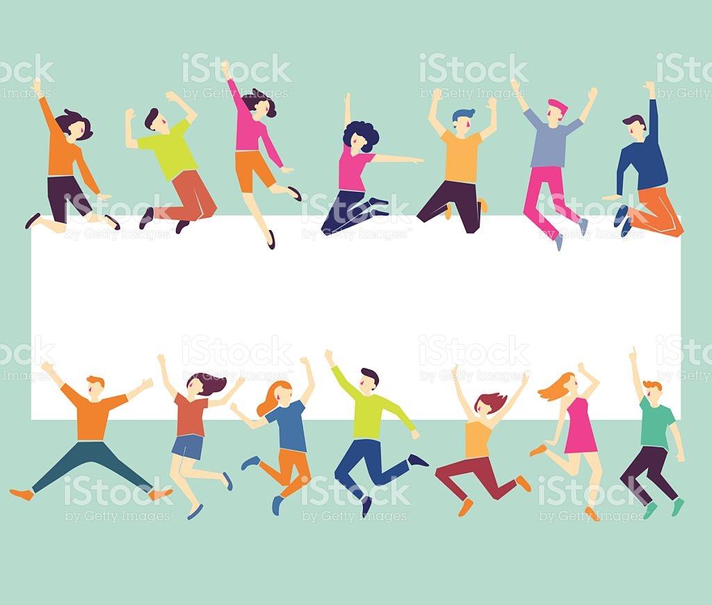 1024x870 Free download Group Of Young People Jumping Green Background With Copy [1024x870] for your Desktop, Mobile & Tablet. Explore Young People Wallpaper. Wallpaper Of People, Stick People Wallpaper, Happy People Wallpaper