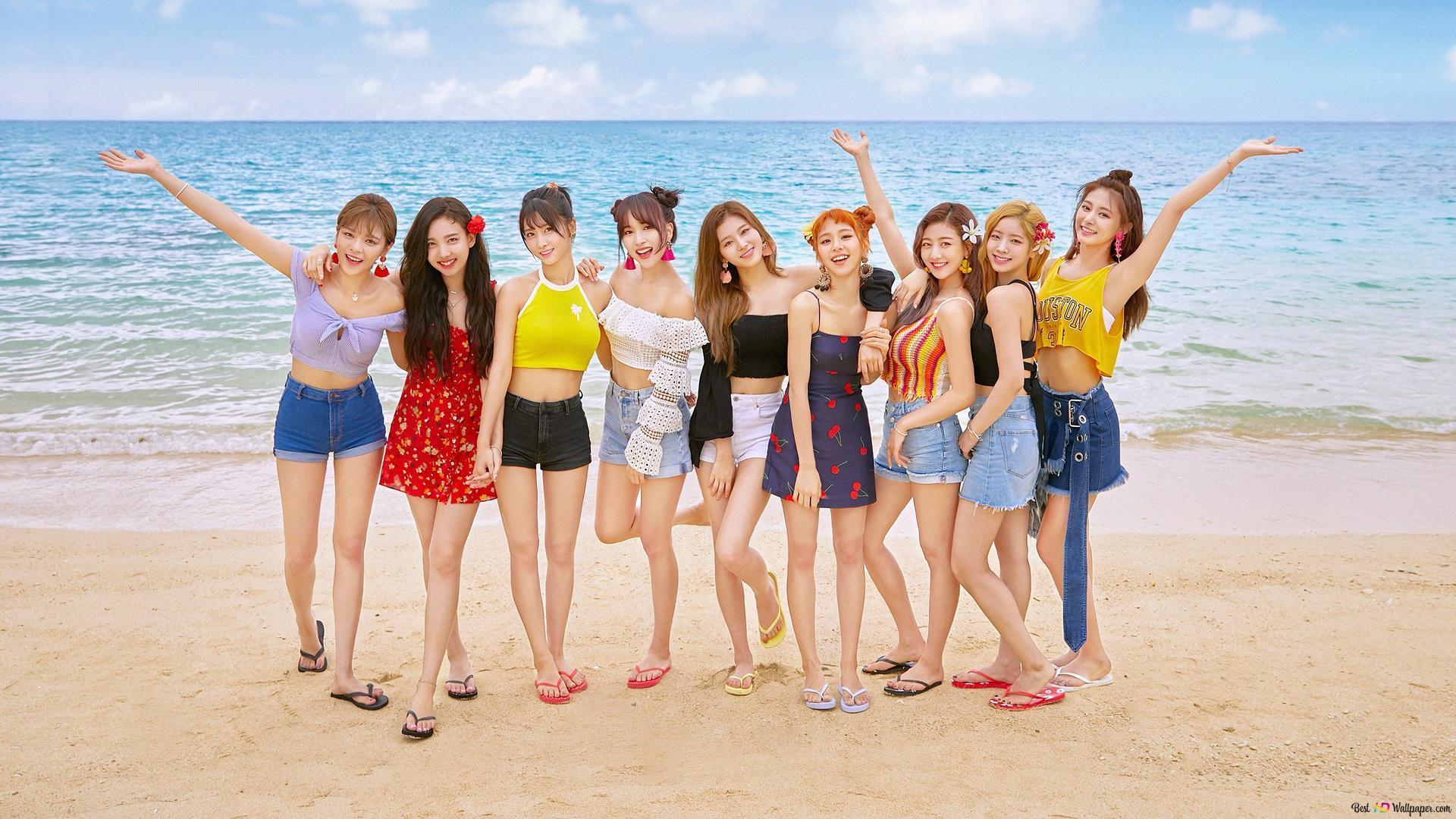 1920x1080 Gorgeous 'TWICE' Members K Pop Group