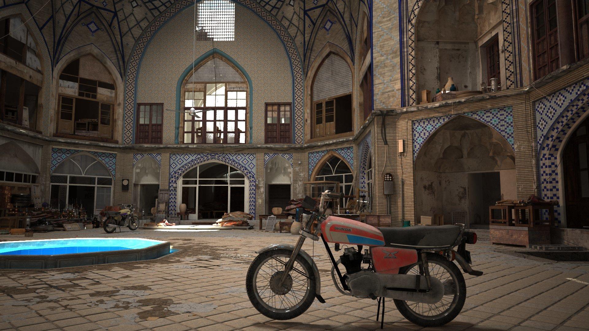 1920x1080 Kashan [Iran]; Timche Ye Amin Od Dowleh