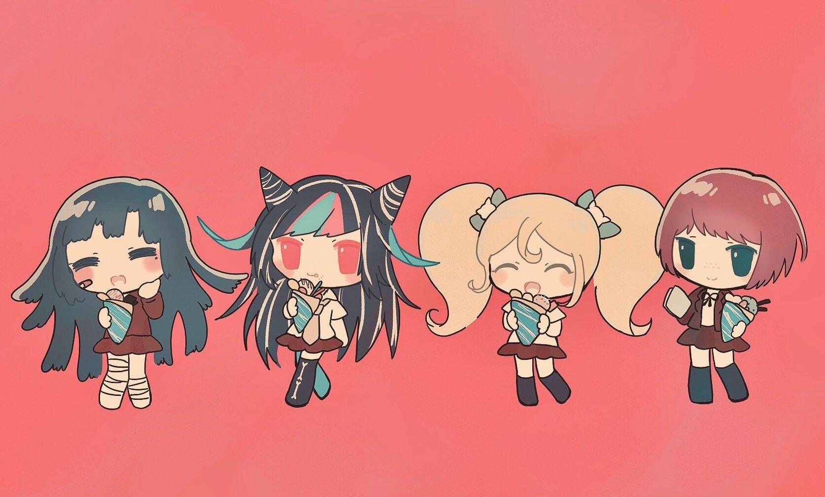 1674x1008 Free download Mikan Tsumiki Ibuki Mioda