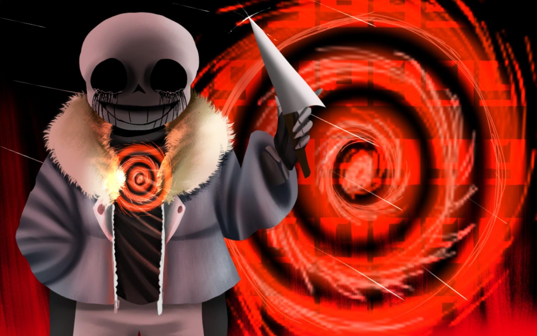 1728x1080 killer！！！sans】□画渣○指绘！□♥*^O