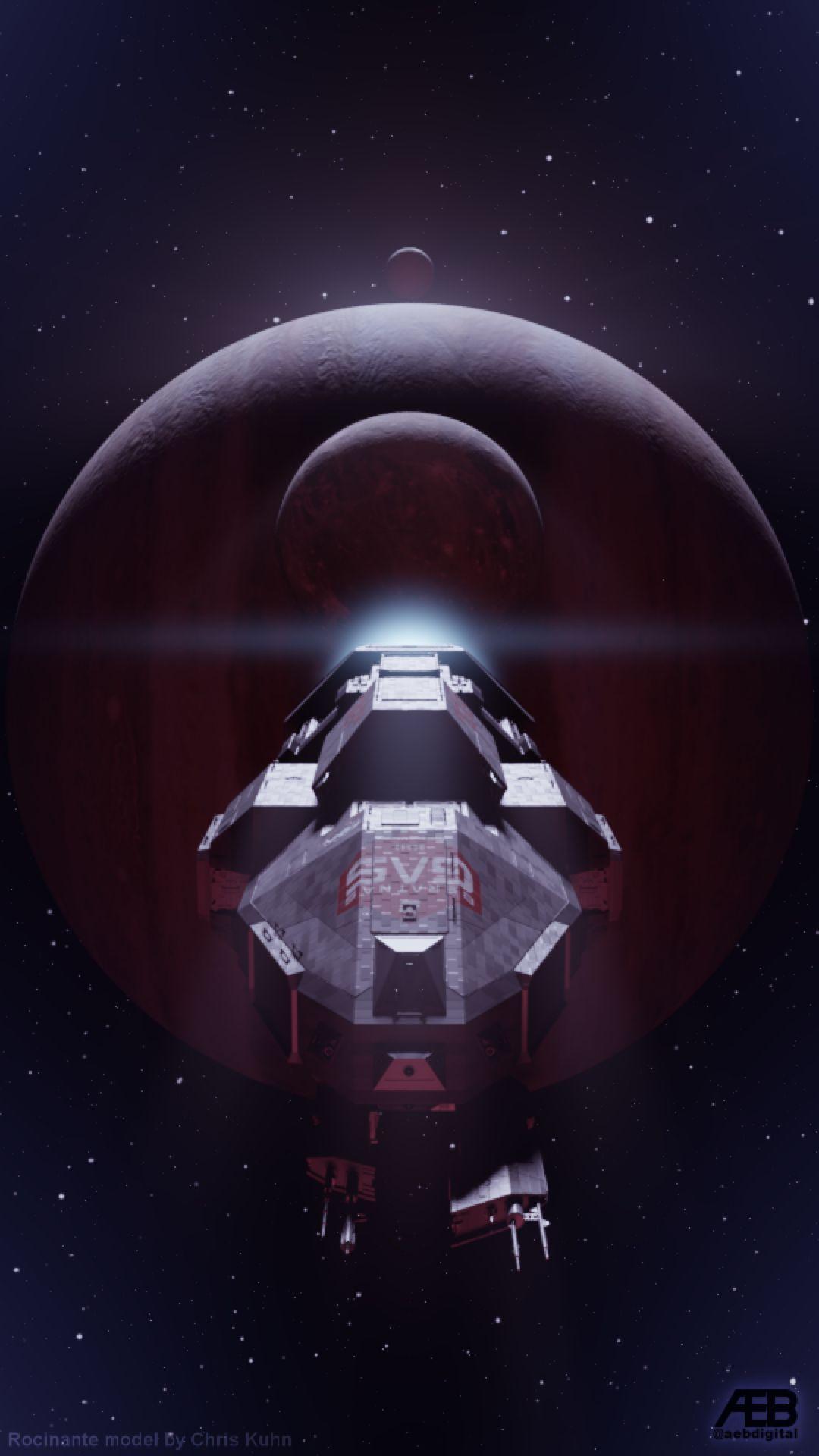 1080x1920 expanse ships, Spaceship concept