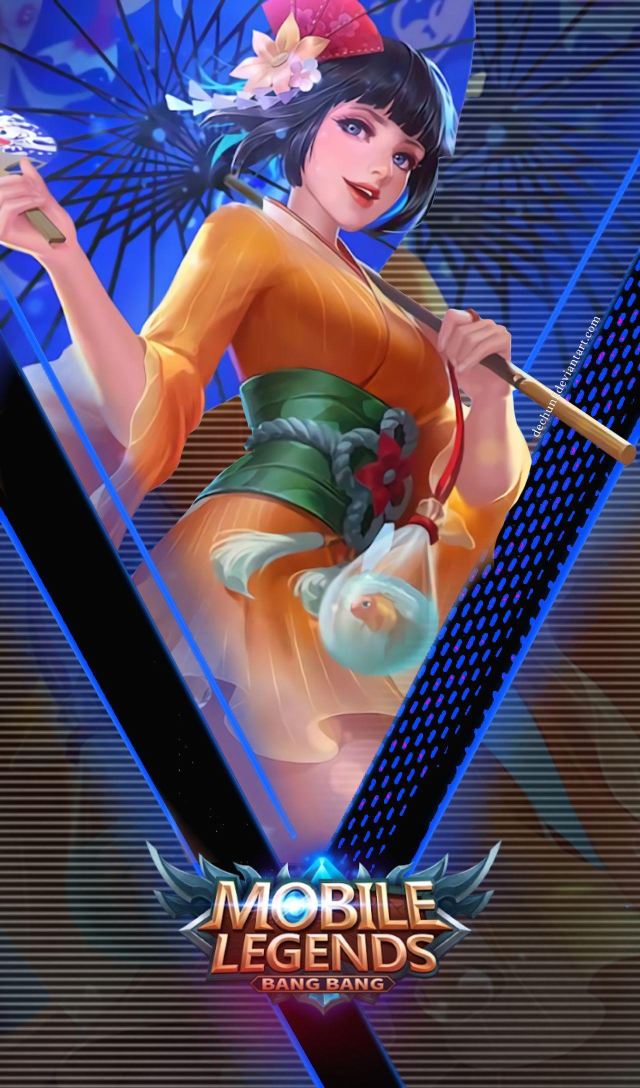1280x2176 Kagura Mobile Legends Wallpaper