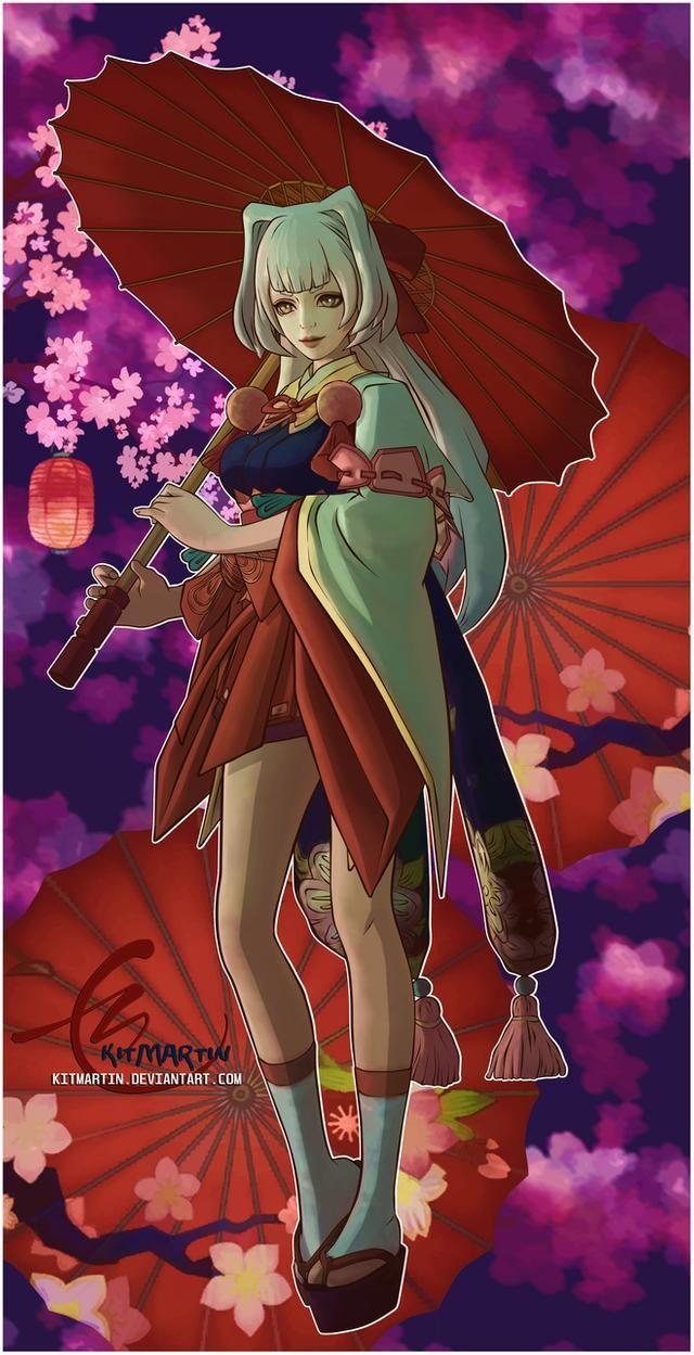 640x1249 Kagura Mobile Legends Wallpaper