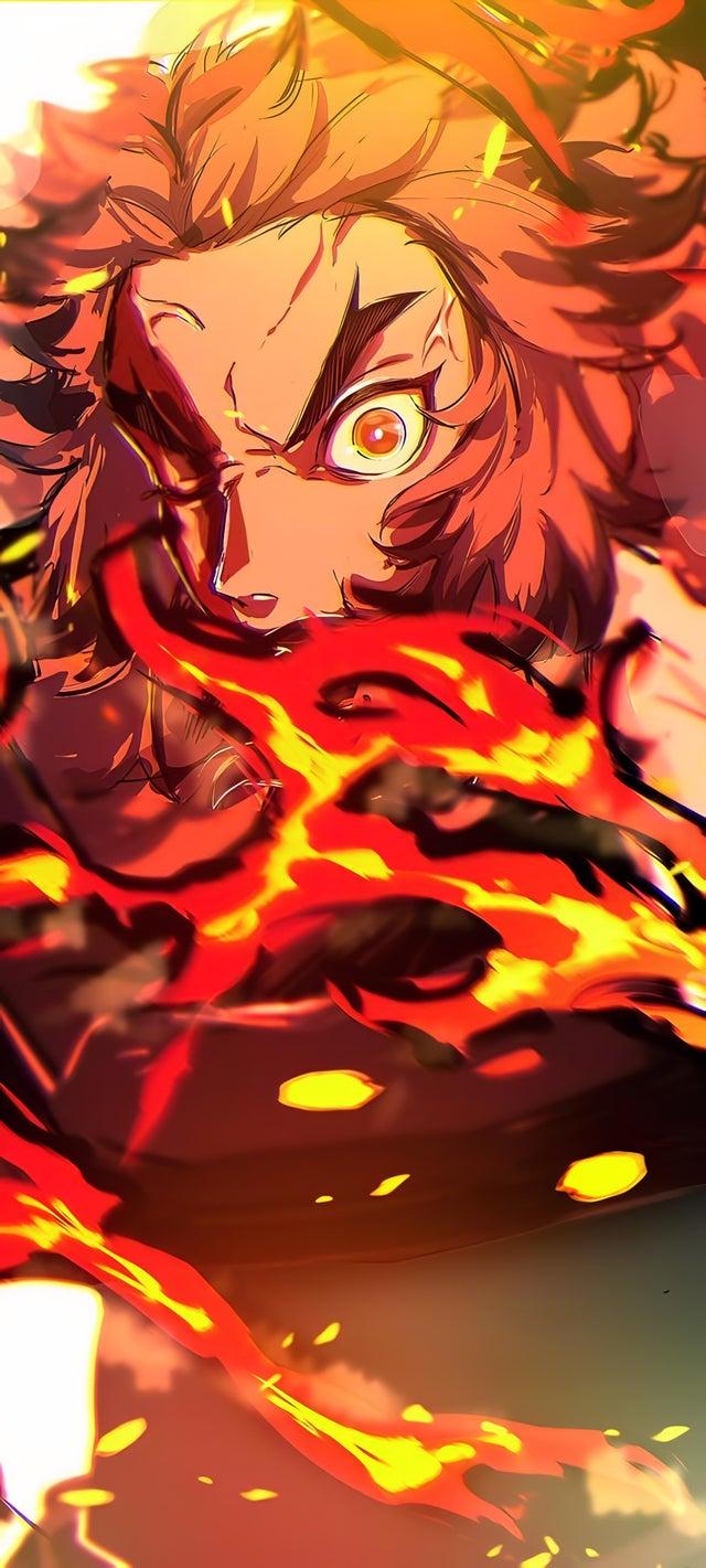 640x1421 Rengoku Kyojuro Wallpaper. : r