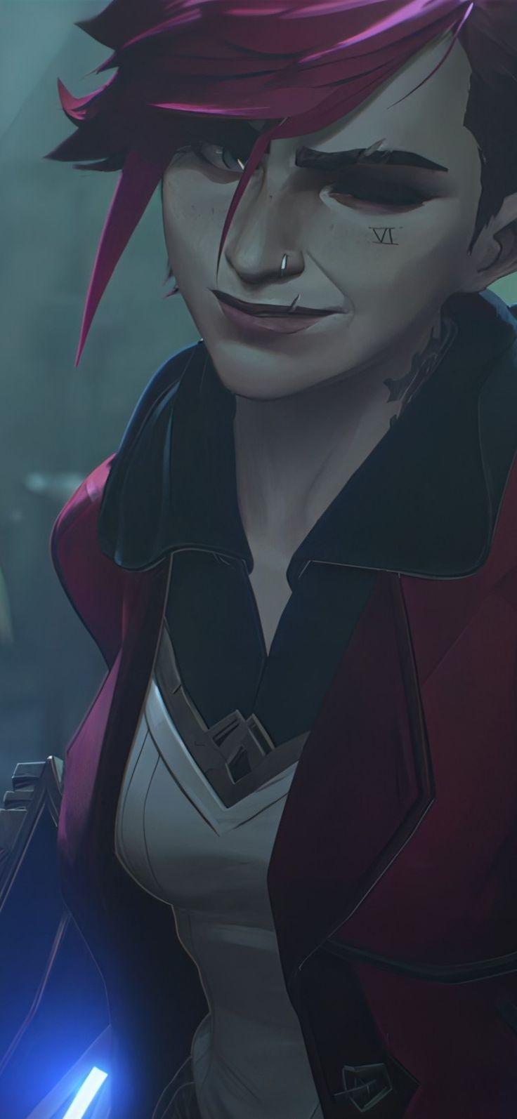 736x1594 Violet Arcane Wallpaper