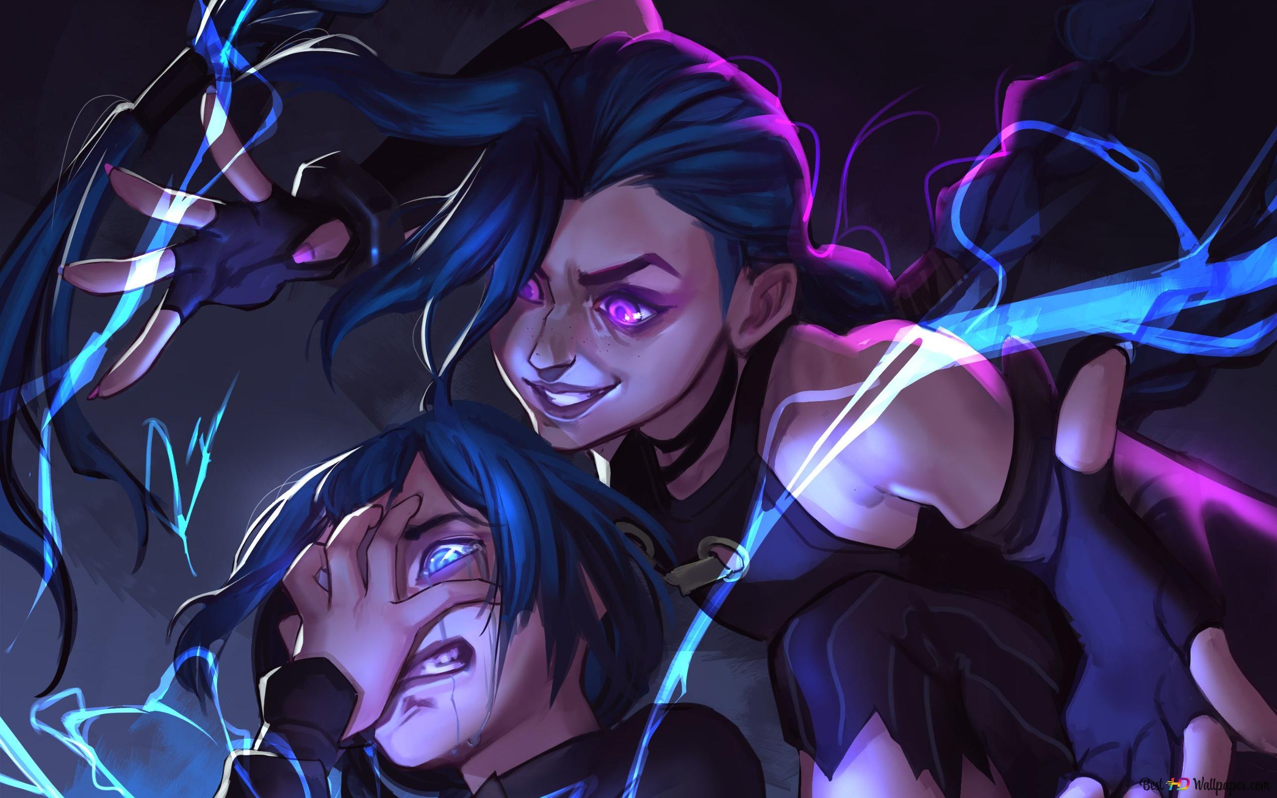 2560x1600 Arcane (League Of Legends) & Powder 2K wallpaper download