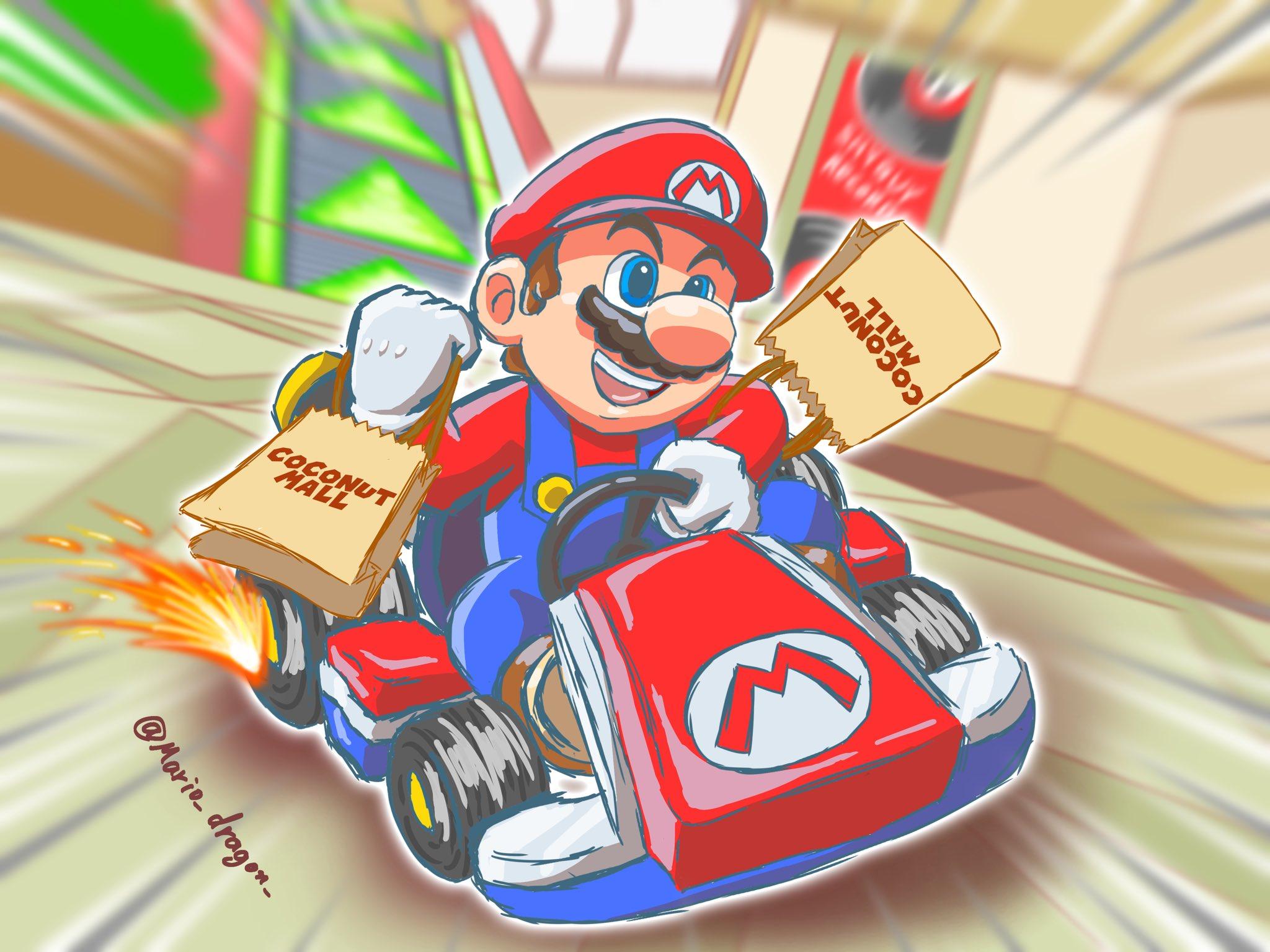 2048x1536 Mario Kart HD Wallpaper