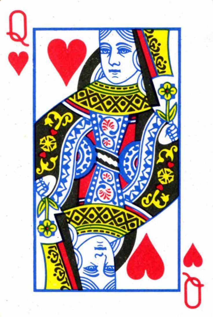 736x1096 queen of hearts of hearts card, Playing cards art, Queen of hearts tattoo