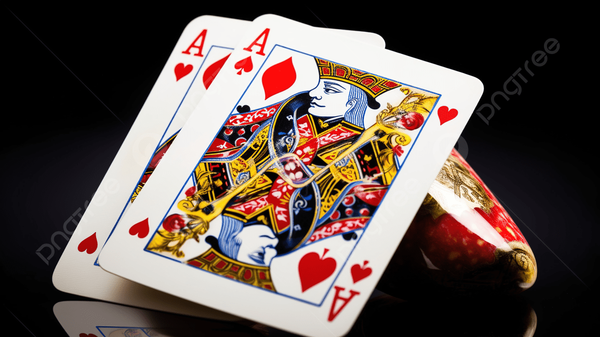 1200x673 Set Of Playing Cards On A Blue Background, Ace Of Hearts, HD Photography Photo, Gambling Background Image And Wallpaper for Free Download