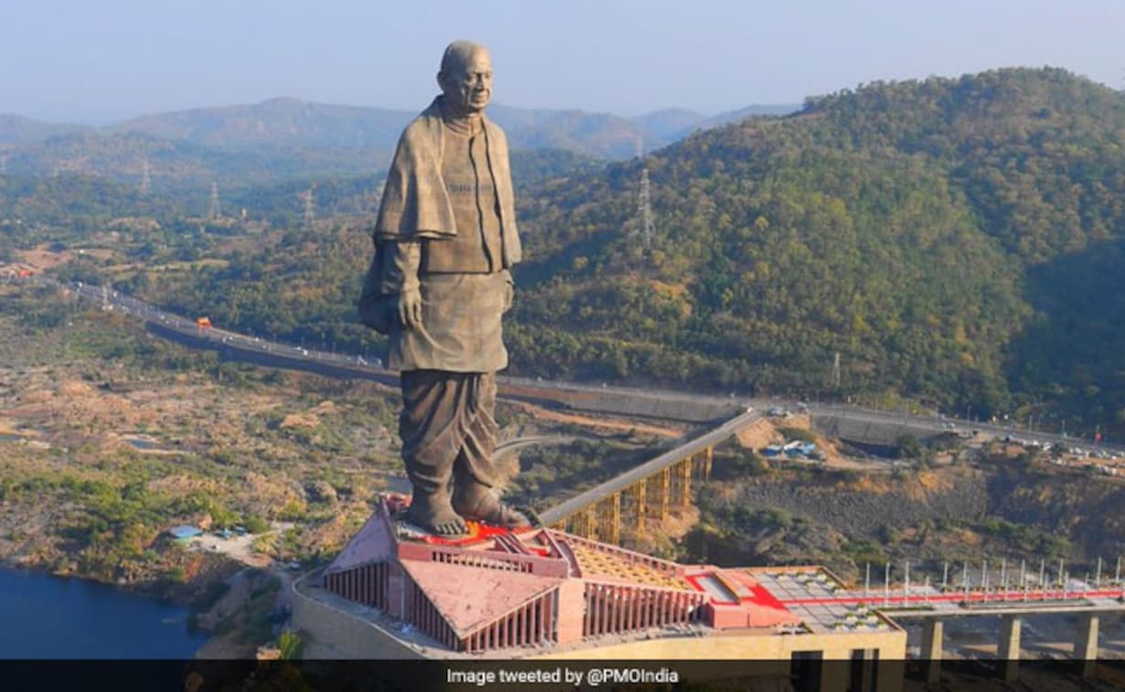 1230x757 Statue Of Unity, On The Banks Of Narmada, Opens Today. See Stunning Pics