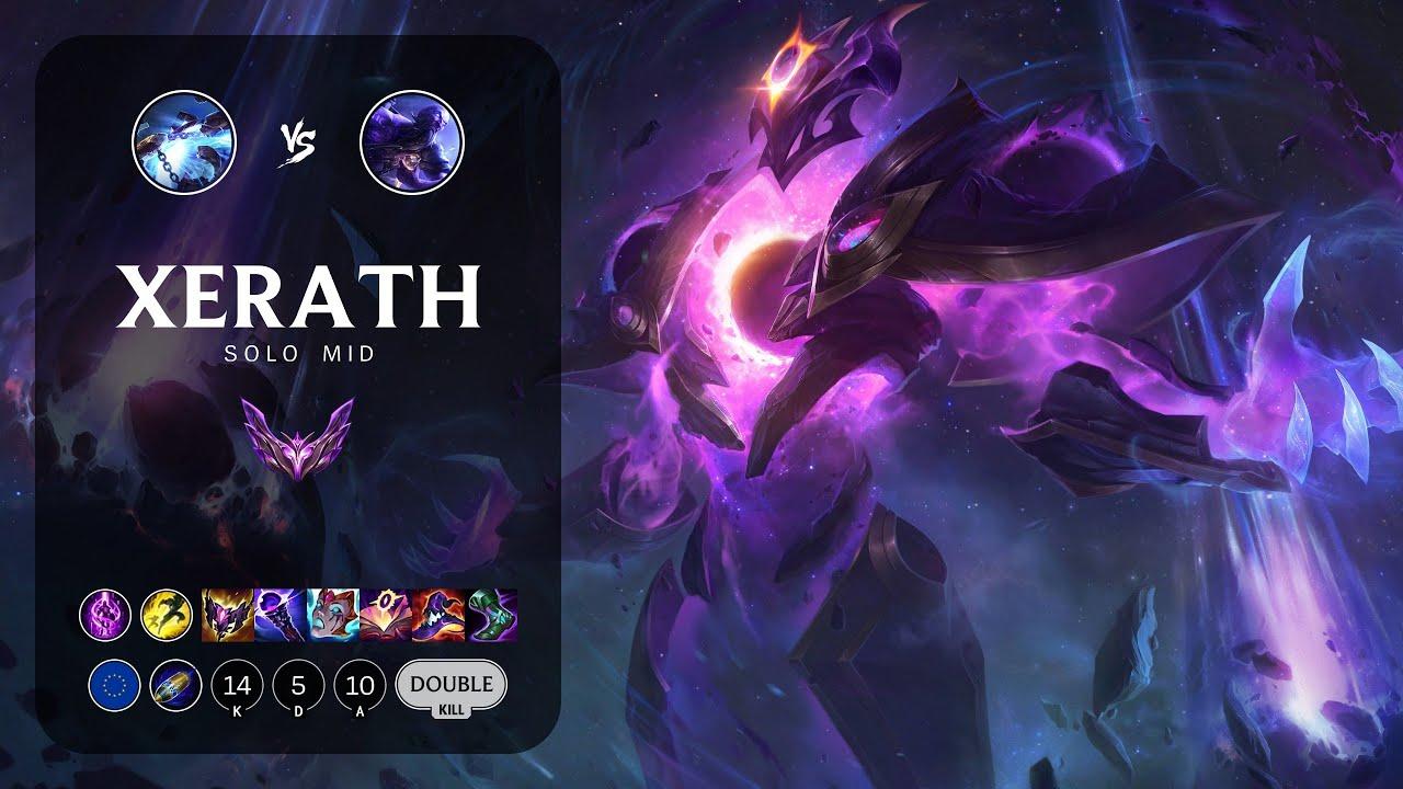 1280x720 Xerath Mid vs Ryze Master Patch 13.1