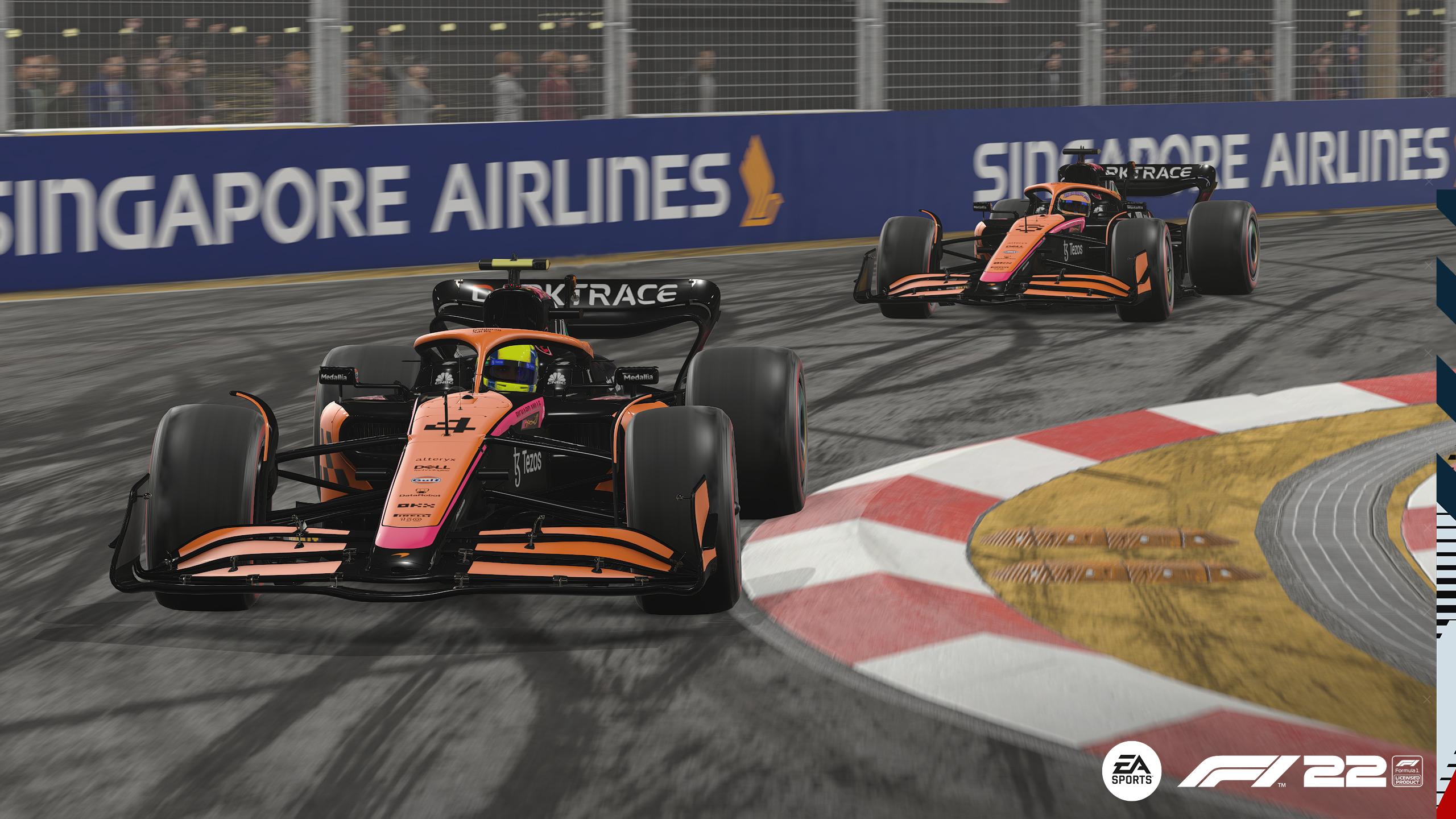 2560x1440 F1 22 Driver Ratings Update Available, New McLaren Livery in October