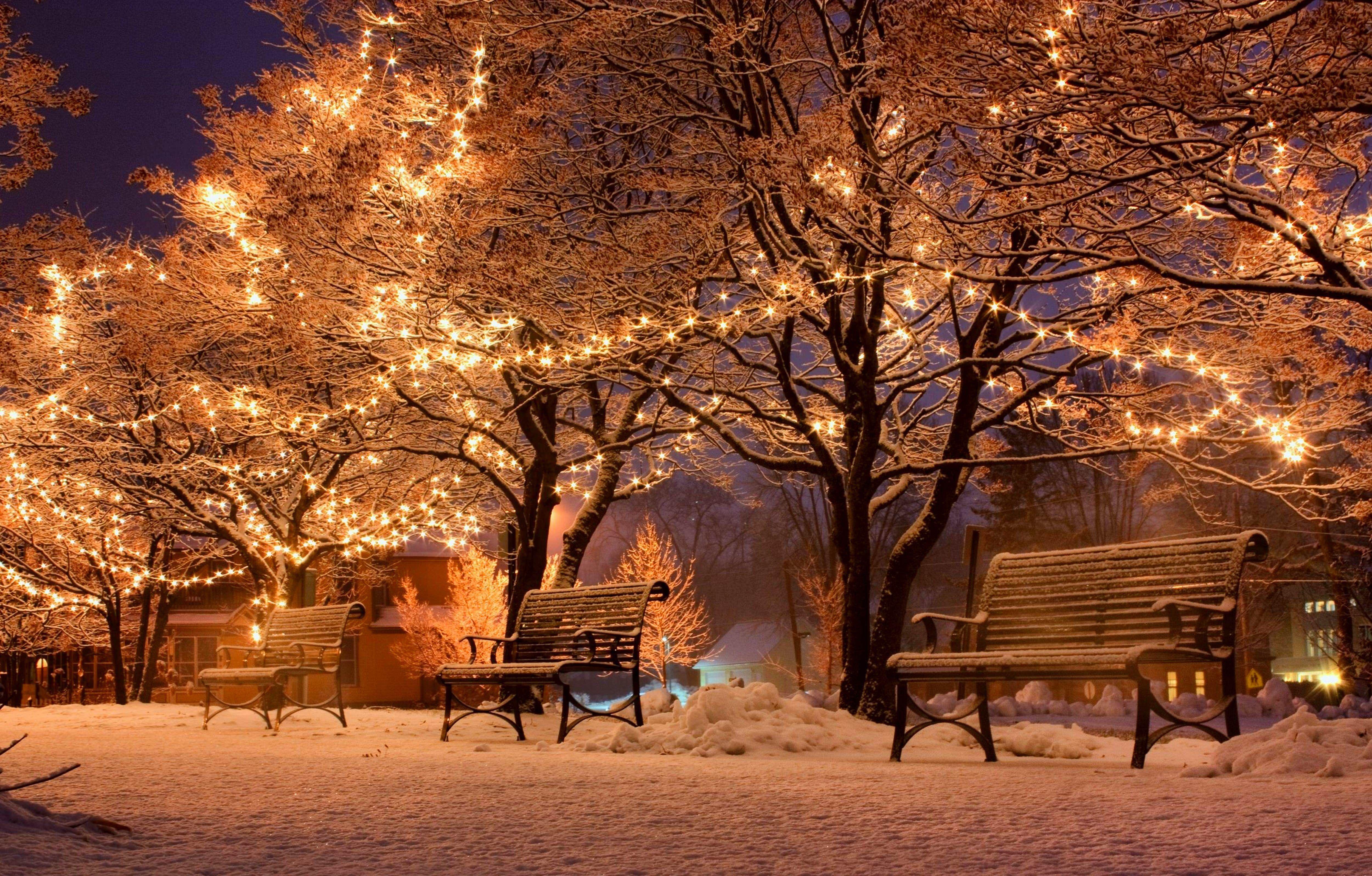 Winter City Wallpapers - Top Free Winter City Backgrounds - WallpaperAccess