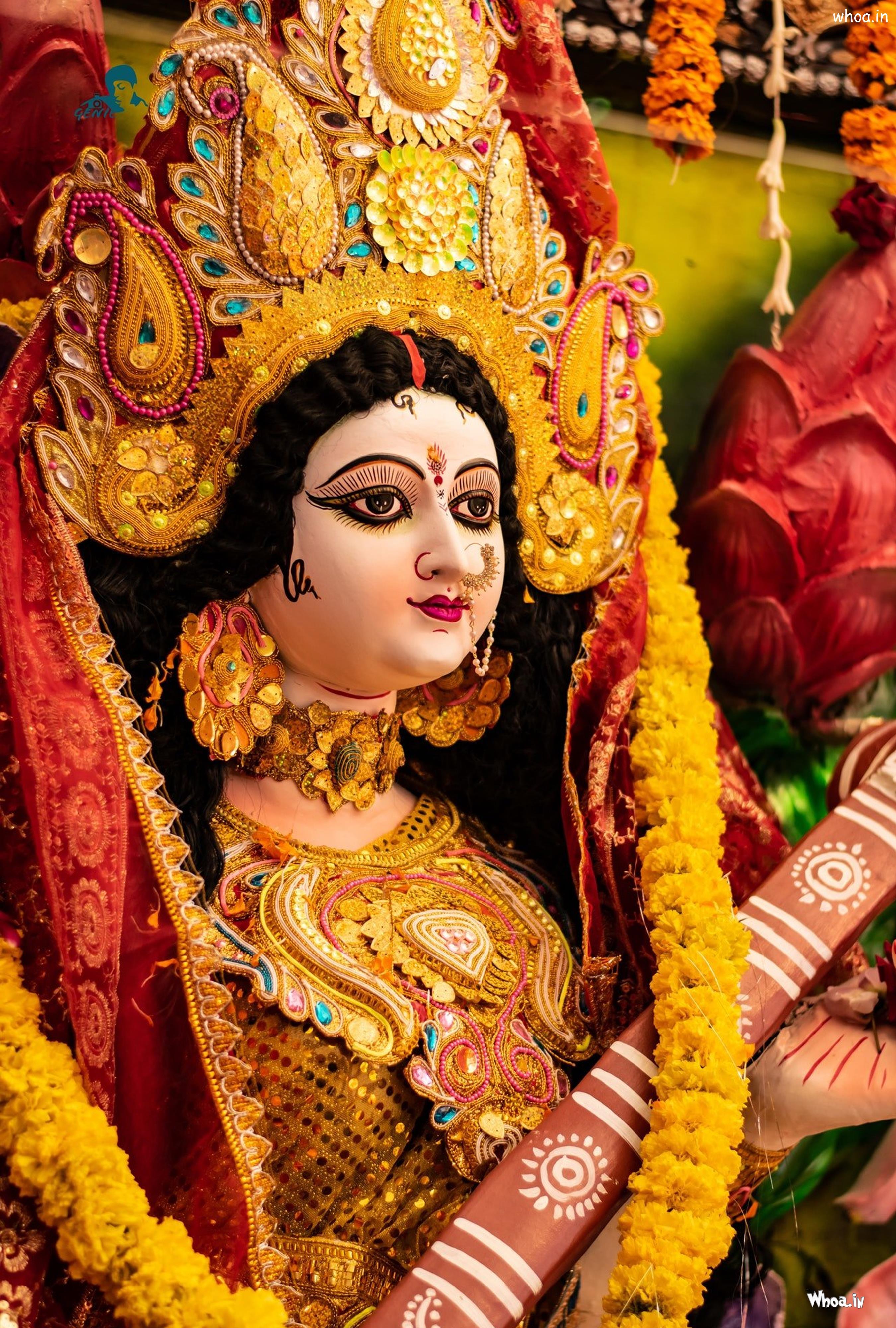 2700x4000 Durga, Maa, Puja, Vacation, HD Mobile Wallpaper Freedownload