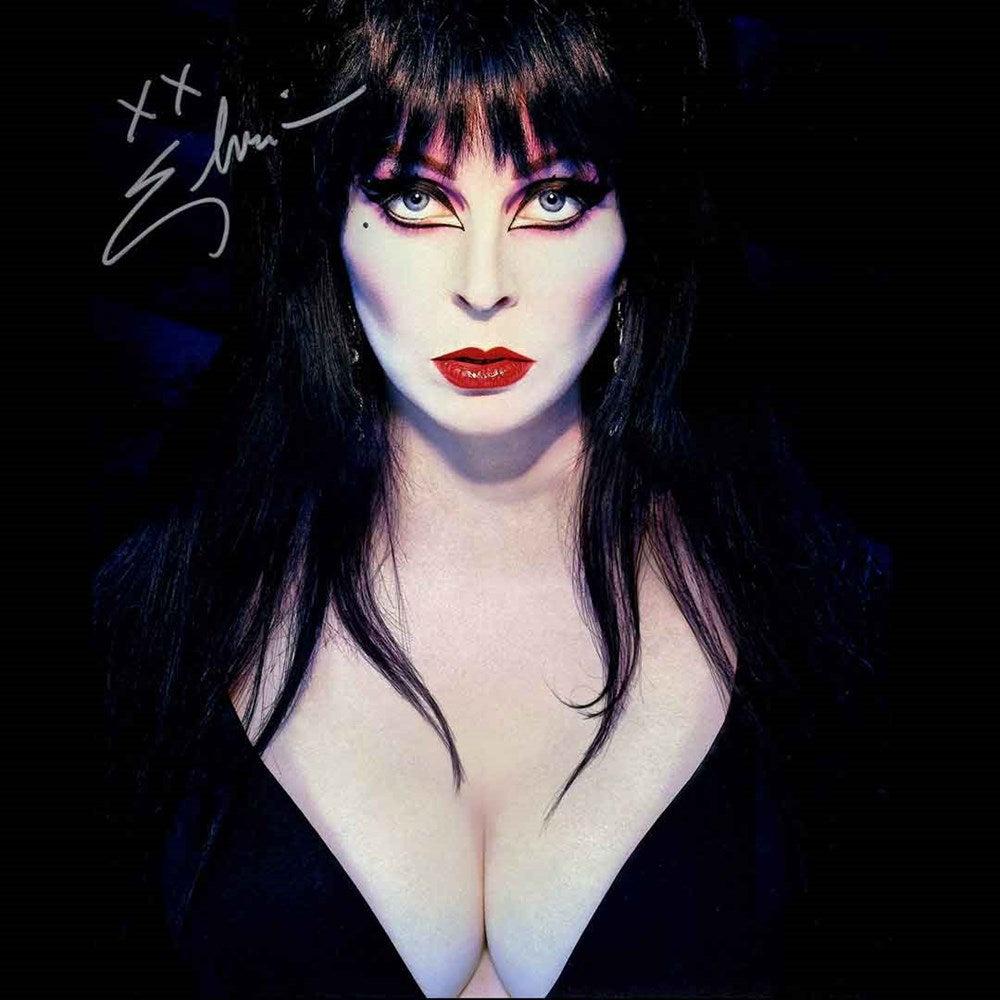 1000x1000 Elvira Autographed Mistress Of The Dark Photo