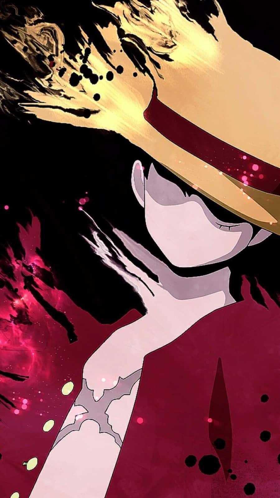 900x1601 Download Diminishing Art Of Luffy Phone Wallpaper