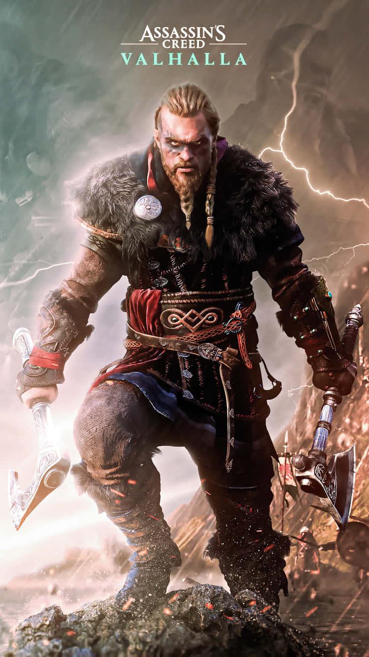 750x1334 Download Android Assassin's Creed Valhalla Background & Eivor