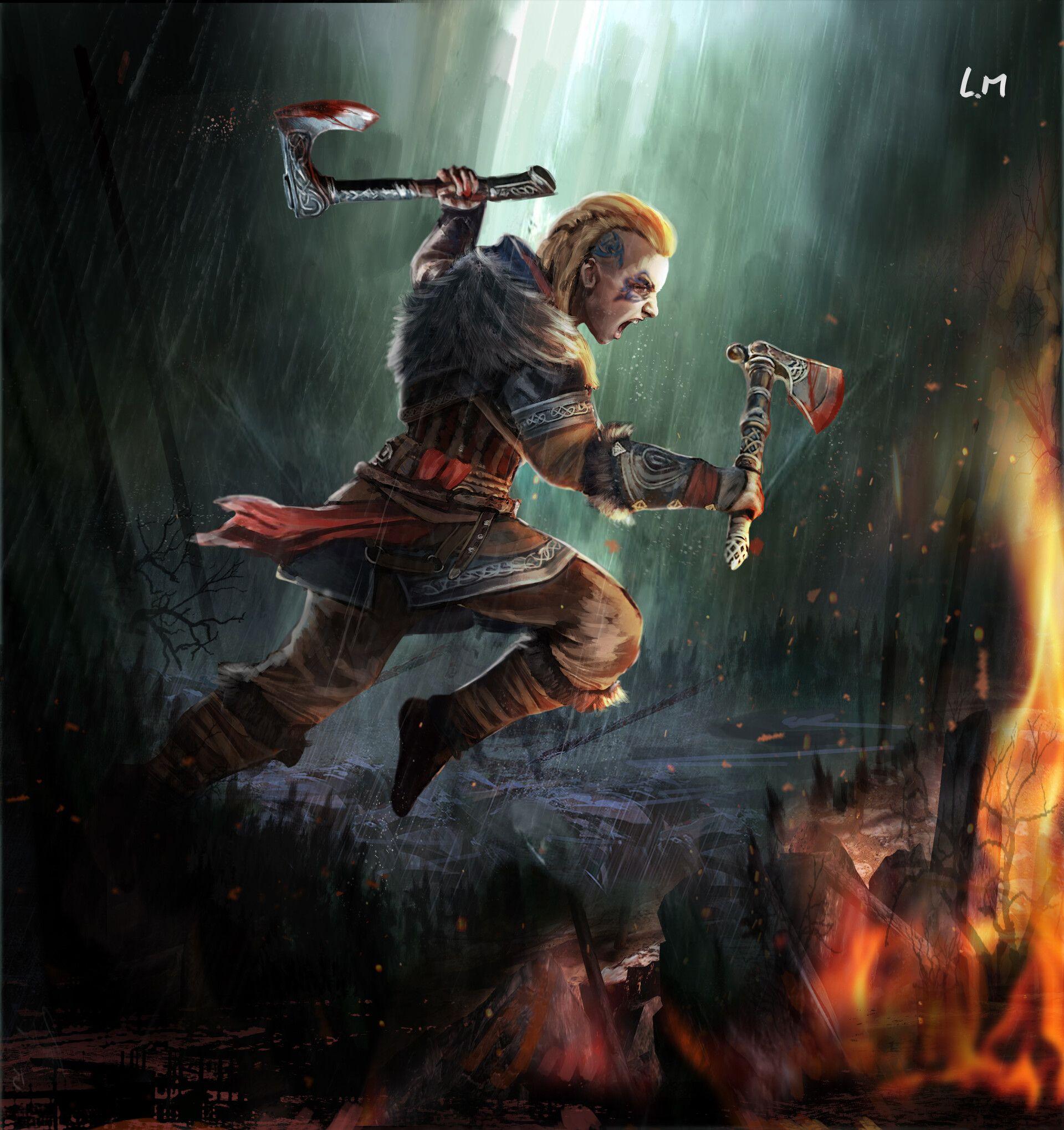 1920x2037 Eivor Female Assassin's Creed Valhalla Wallpaper