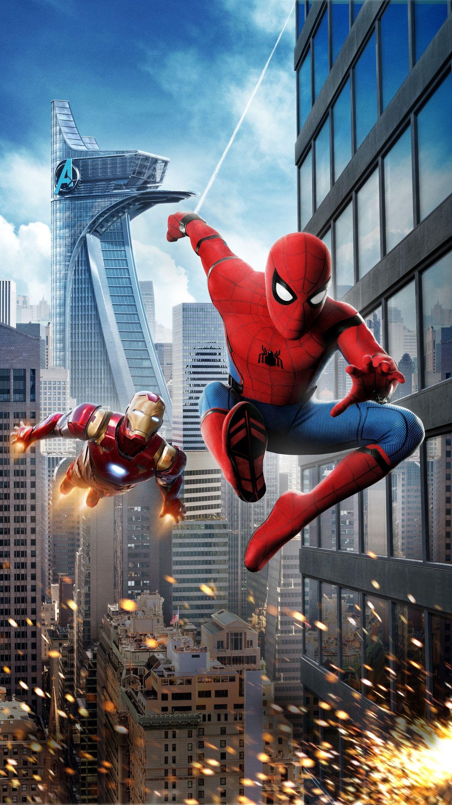 1536x2733 Spider Man: Homecoming (2017) Phone Wallpaper. Action. Spiderman