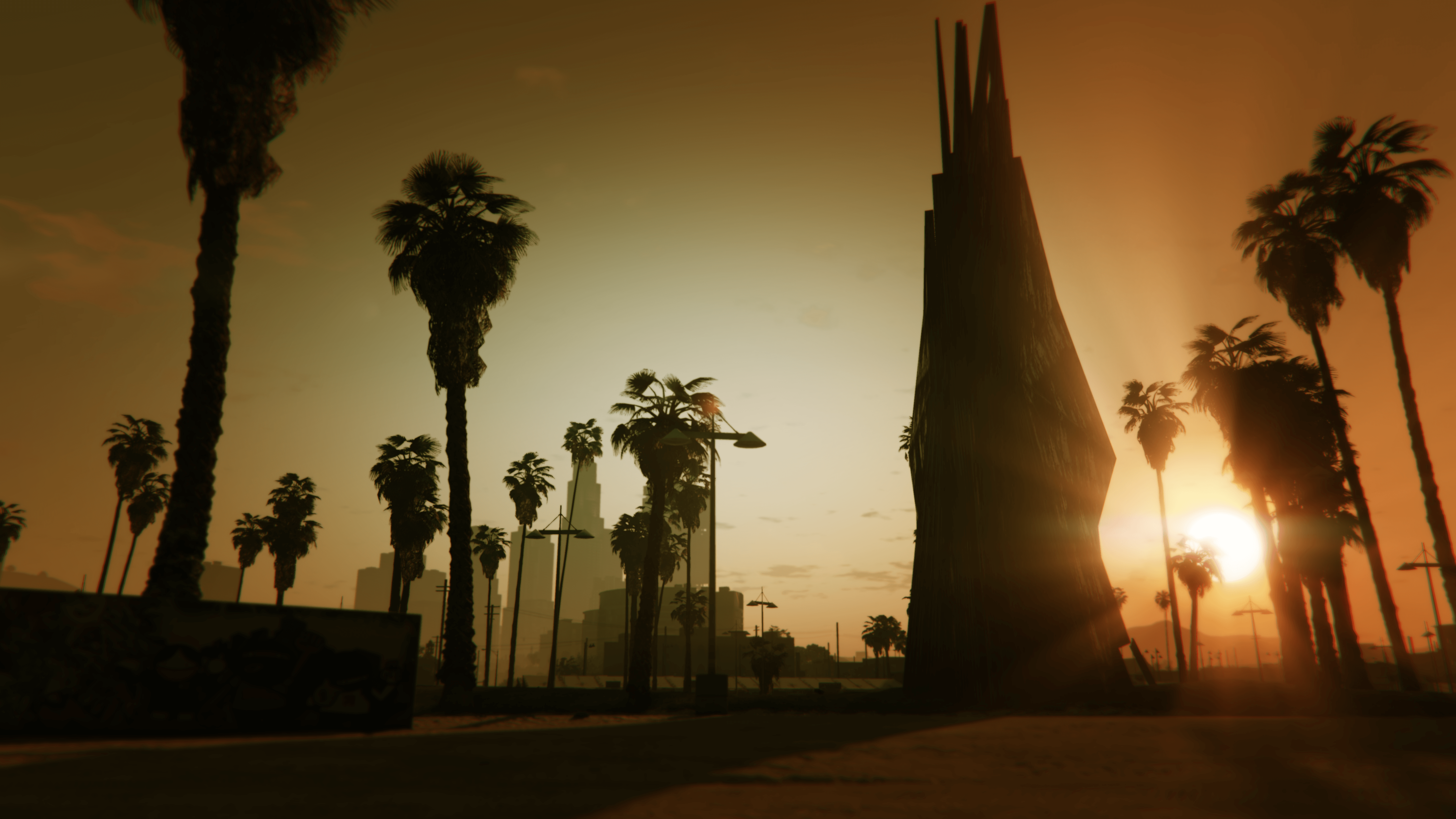 5120x2880 Vespucci Beach 5K Wallpaper i took #GrandTheftAutoV #GTAV #GTA5