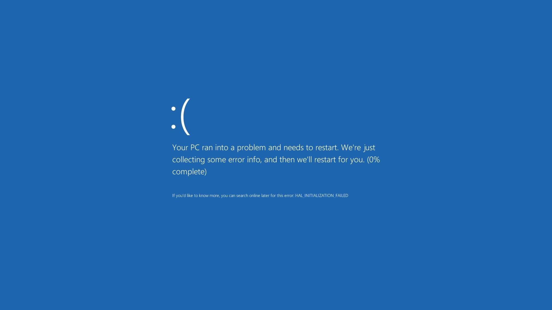 1920x1080 BSOD wallpaperx1080