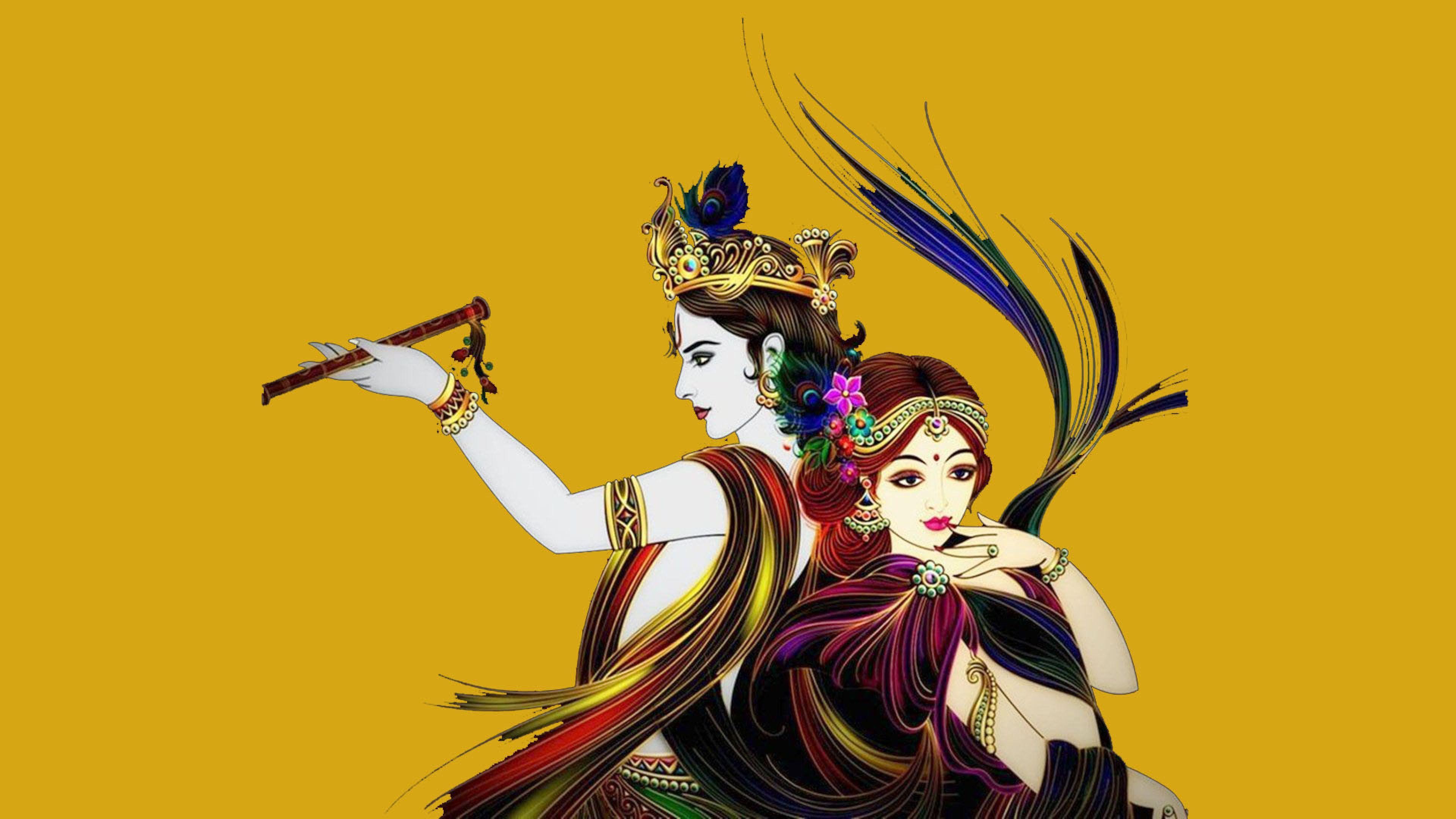 3840x2160 Radha Krishna Serial 4k Wallpaper
