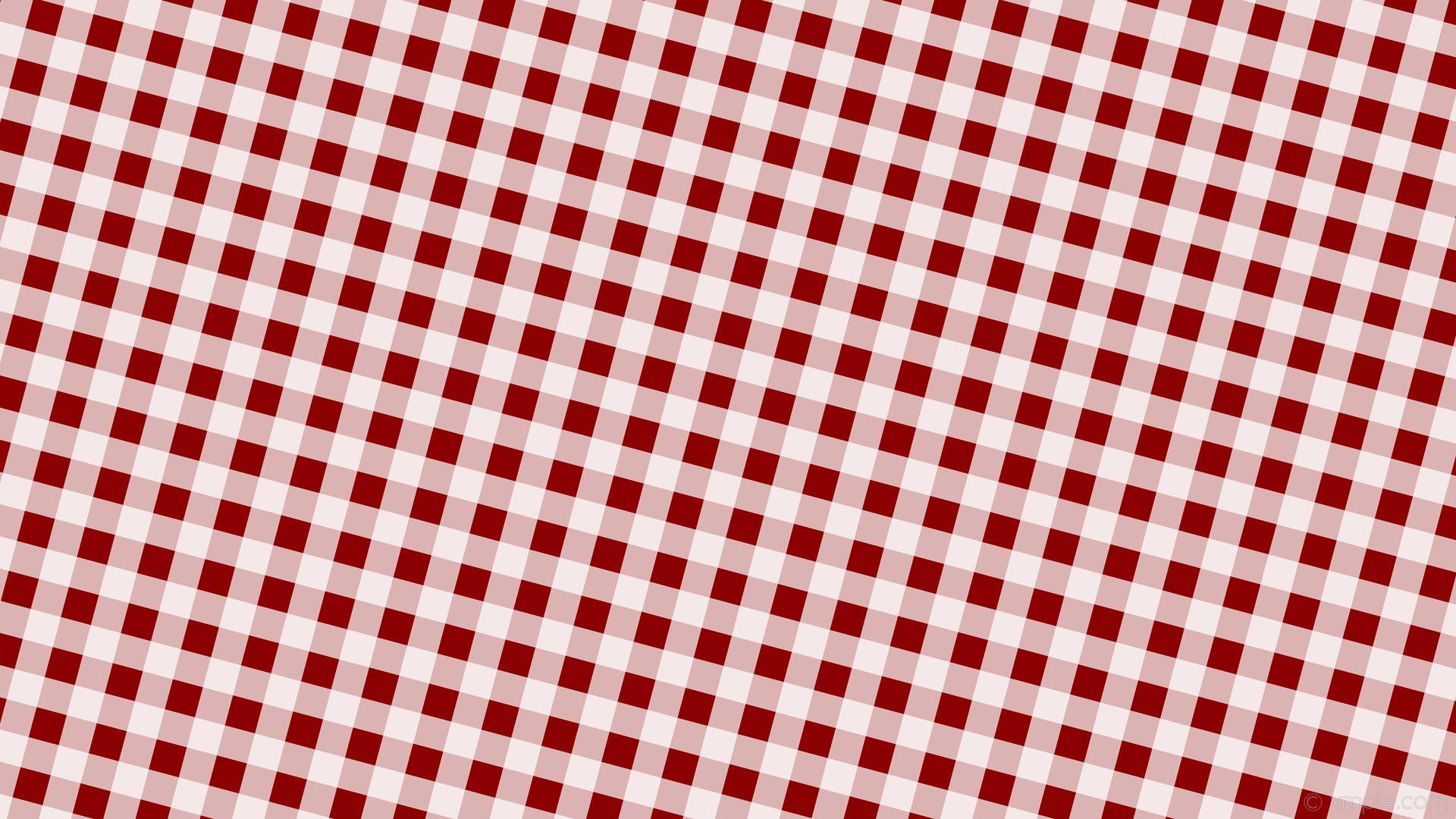 1920x1080 Red And White Checkered Wallpaper