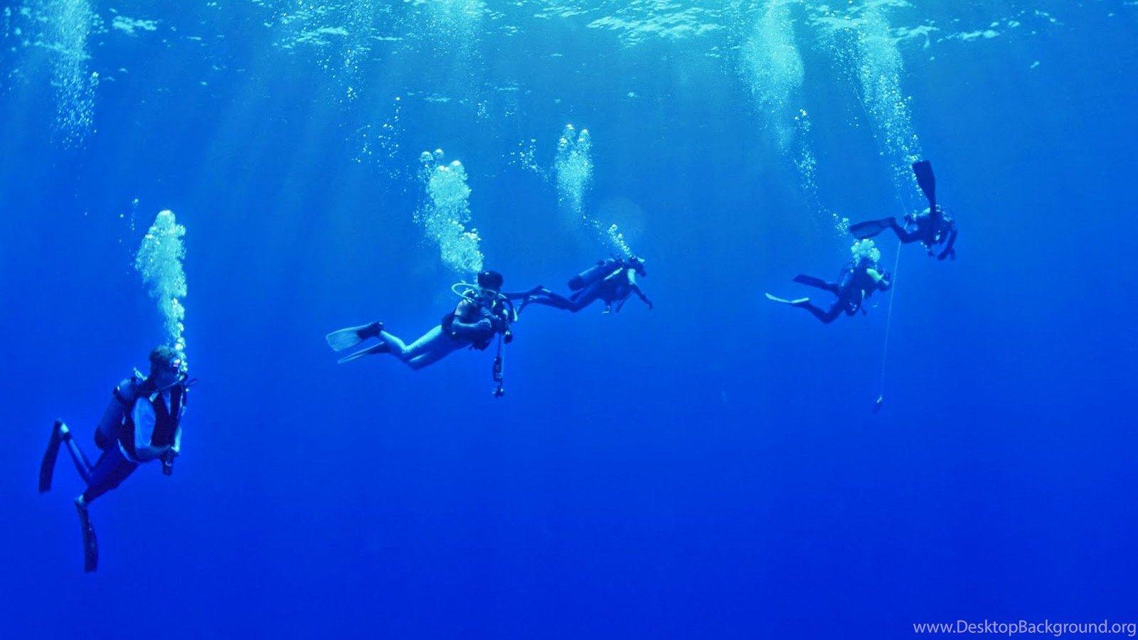 1600x900 Scuba Diving Wallpaper Desktop Background