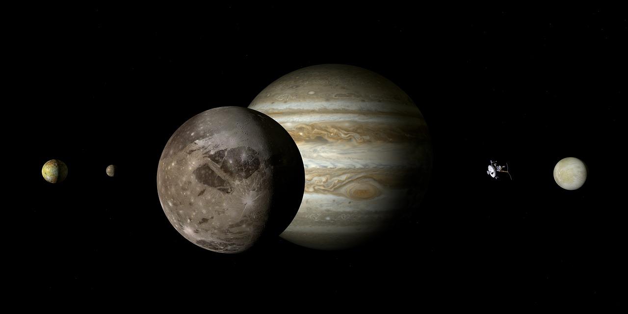 1280x640 Free Ganymede & Jupiter Image