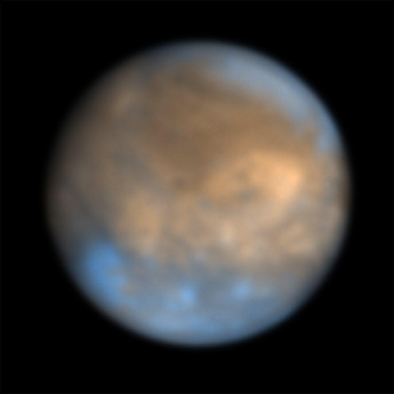1280x1280 The moon Ganymede seen