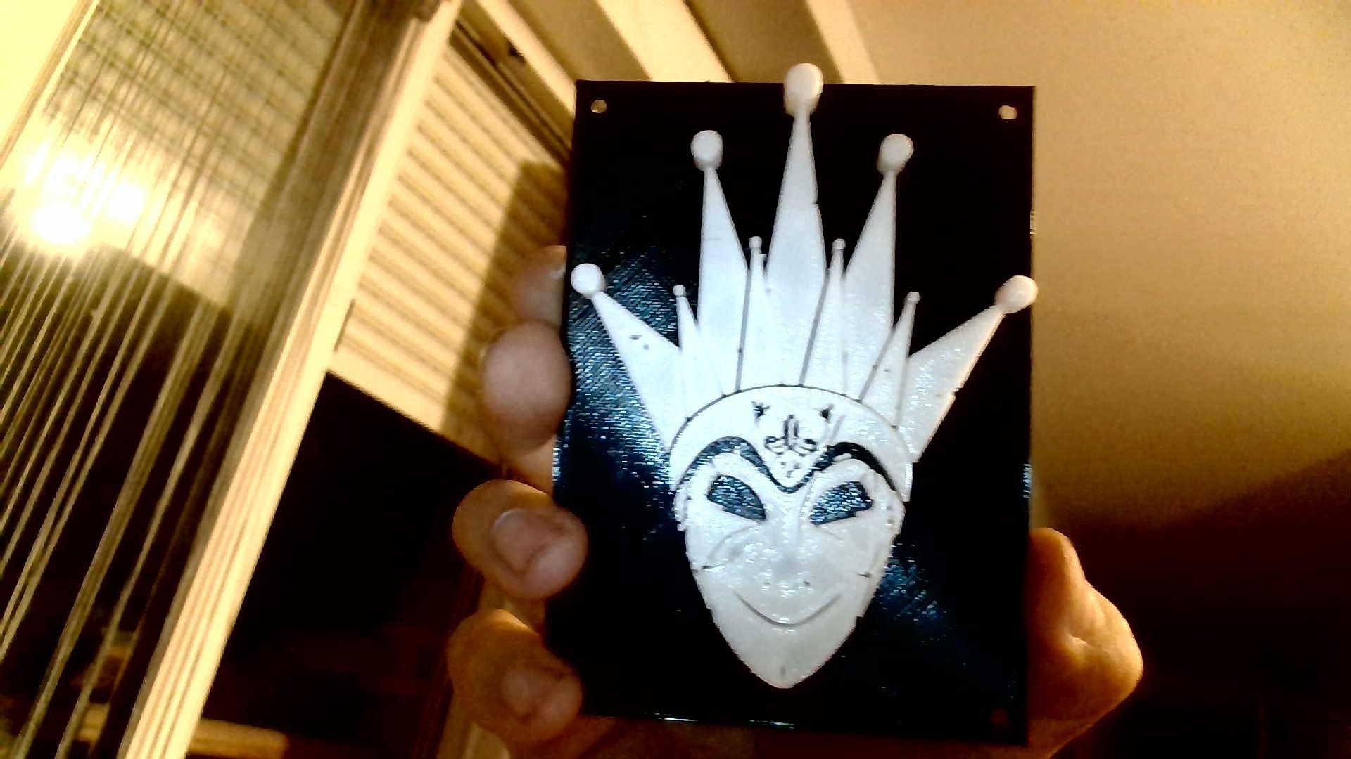 1920x1080 Free STL file Boris Brejcha Mask v1・3D printer design to download・Cults