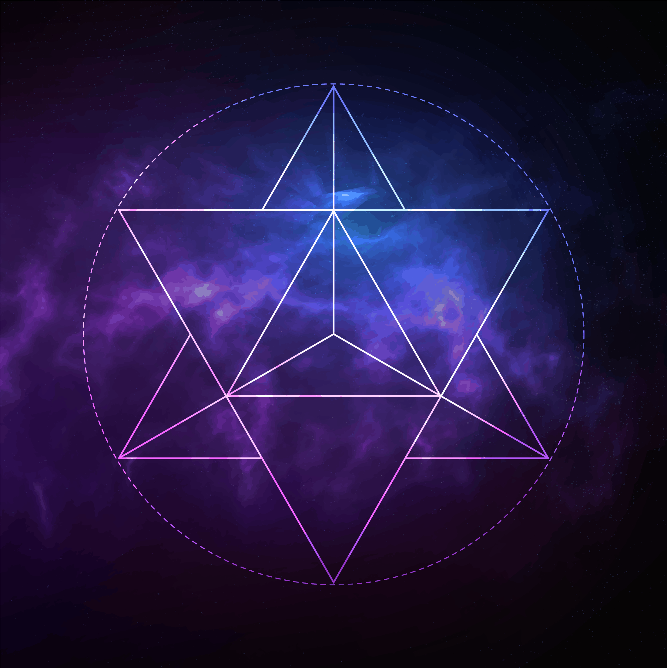 2200x2202 Merkaba Wallpaper