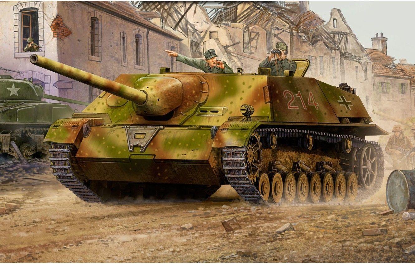 wwii tank battle