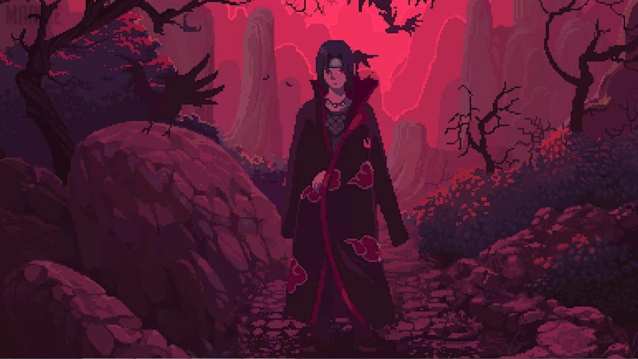 1280x720 Itachi Throne Wallpaper