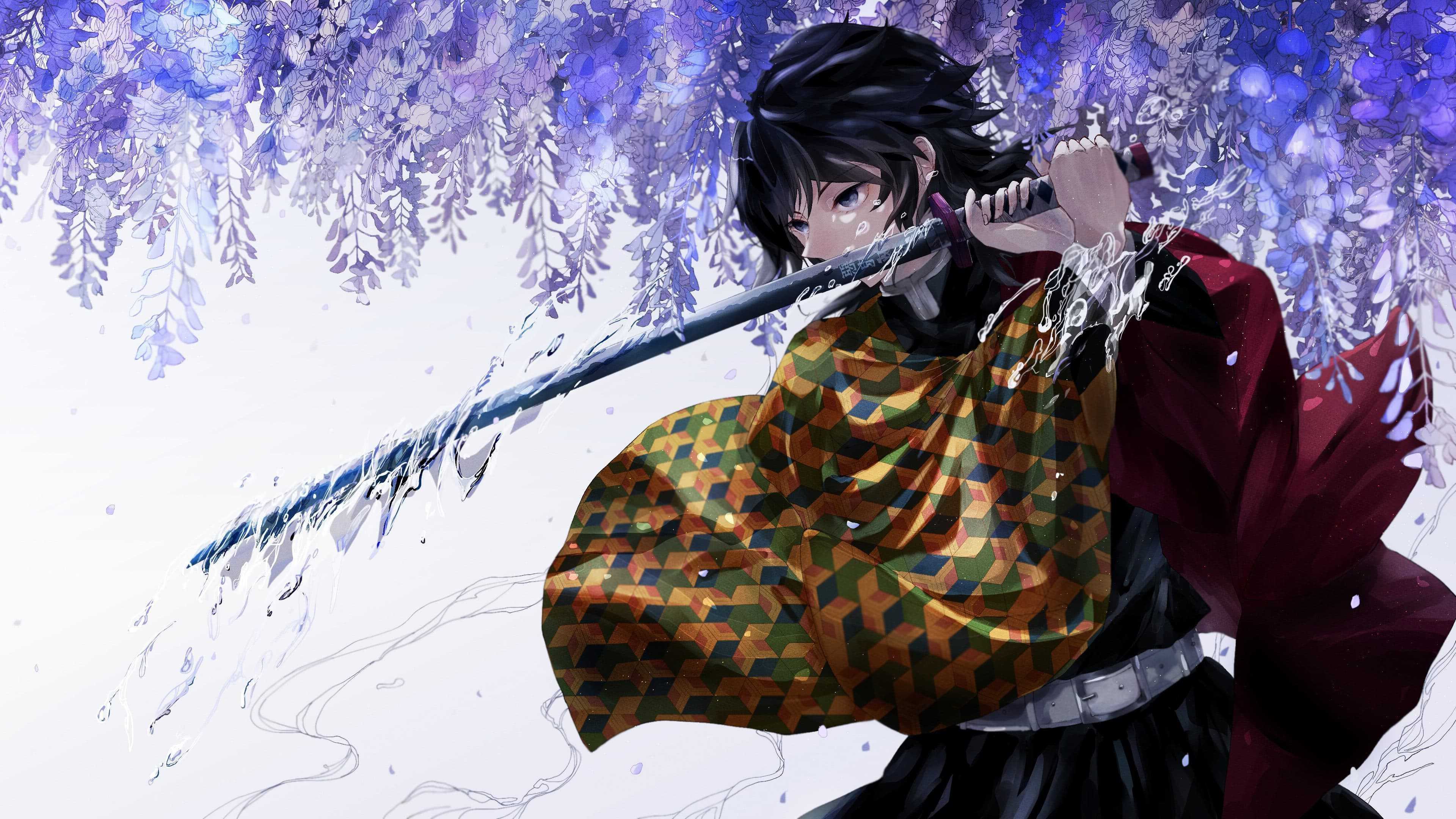 3840x2160 Demon Slayer Tomioka 4k Wallpaper