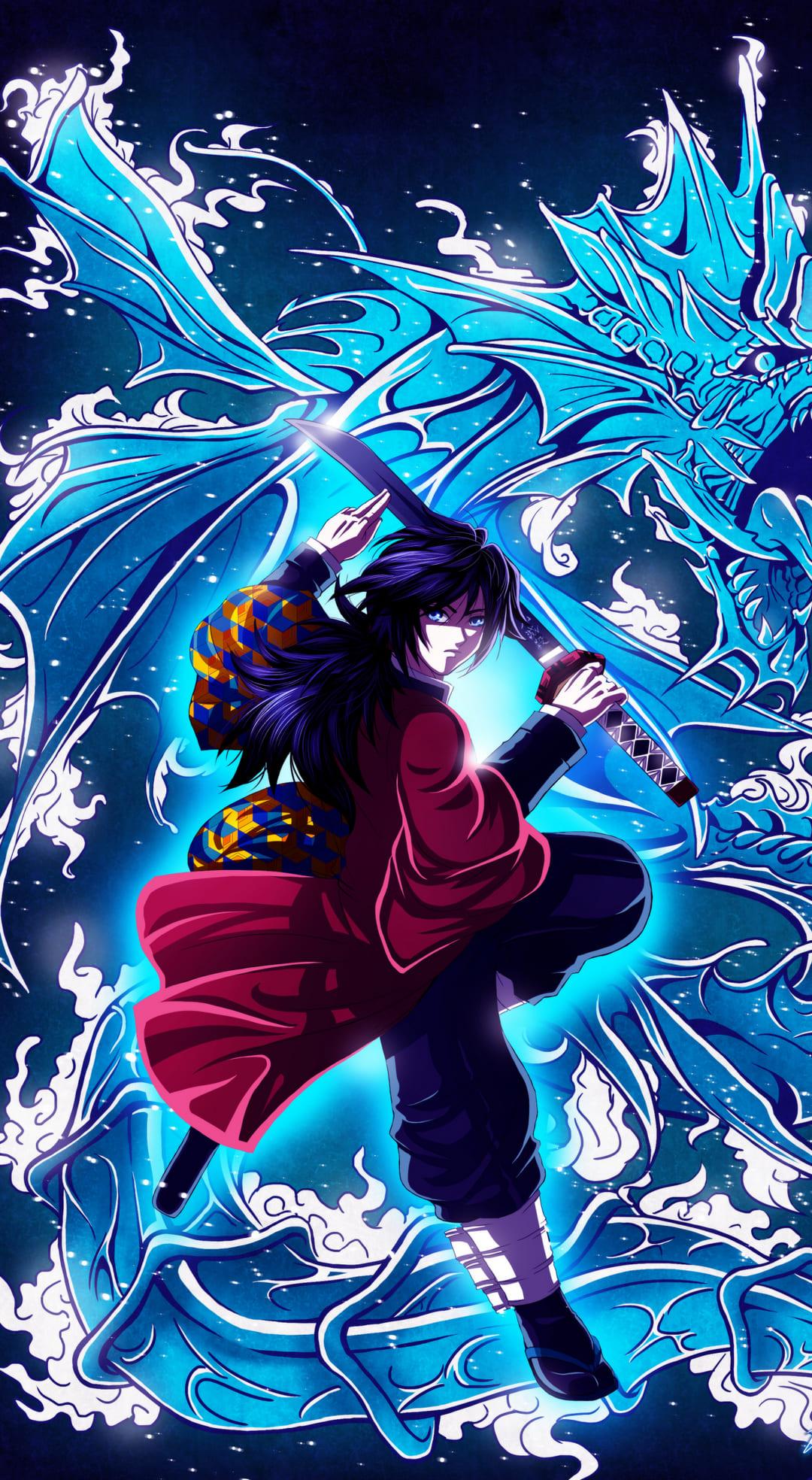 1080x1968 Giyu Tomioka Phone Wallpaper