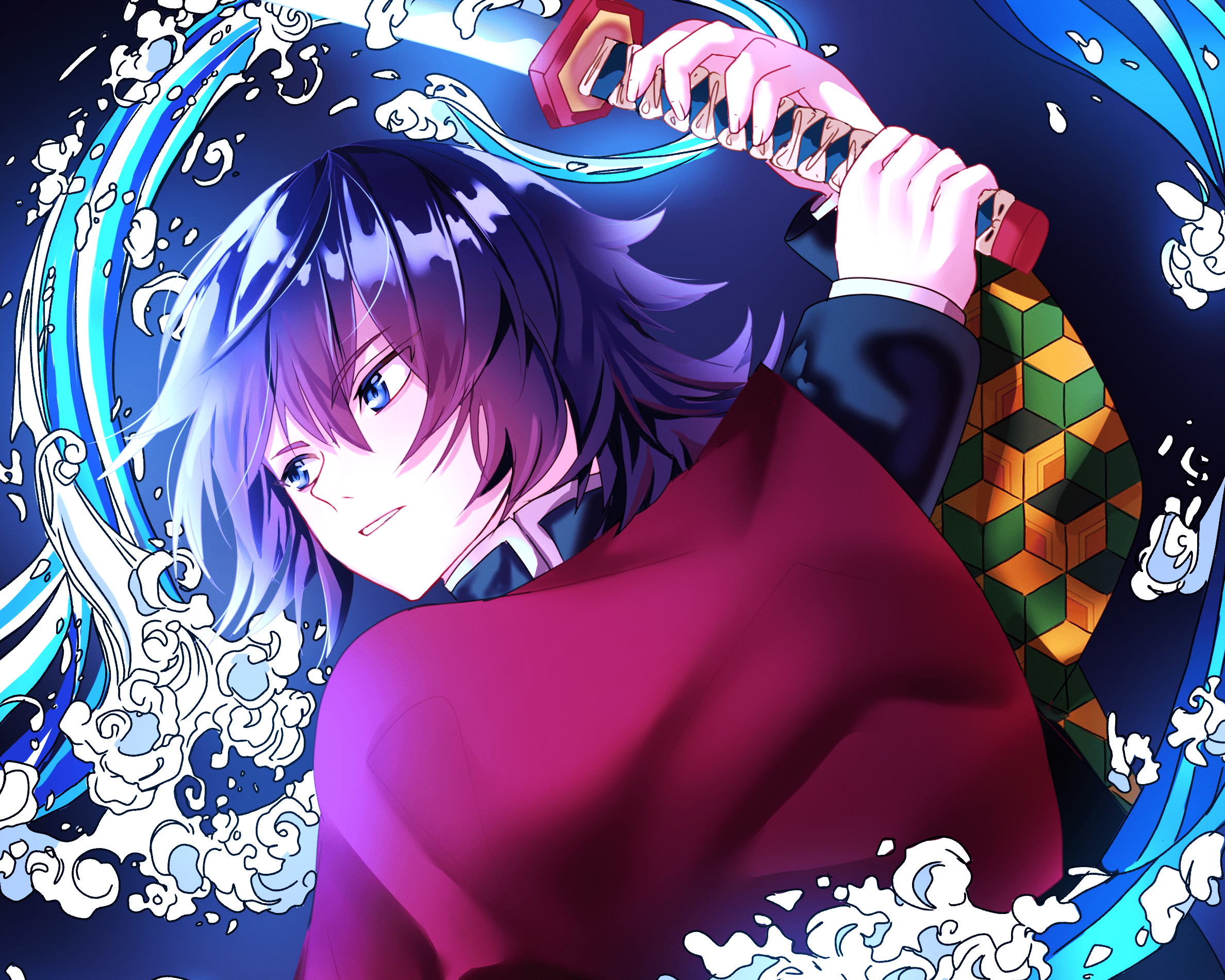 2376x1901 Demon Slayer: Kimetsu No Yaiba HD, Giyuu Tomioka Gallery HD Wallpaper